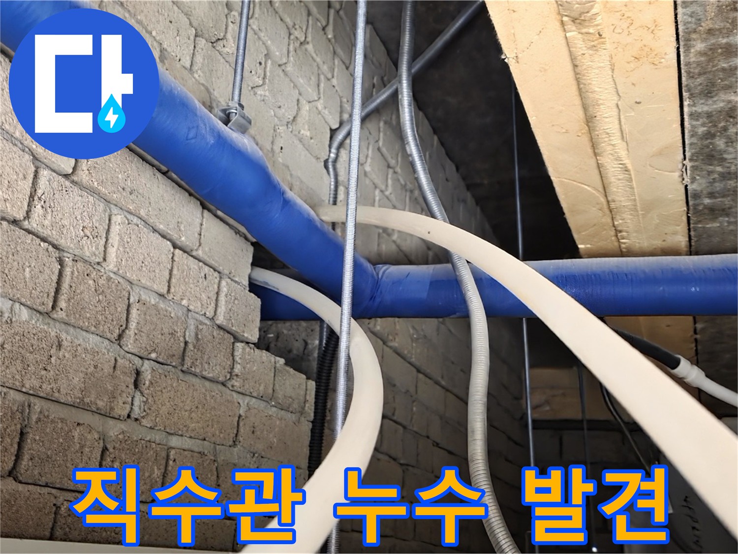 다산동 누수 탐지 - 1층 직수관 미세 누수 꼼꼼 점검으로 발견