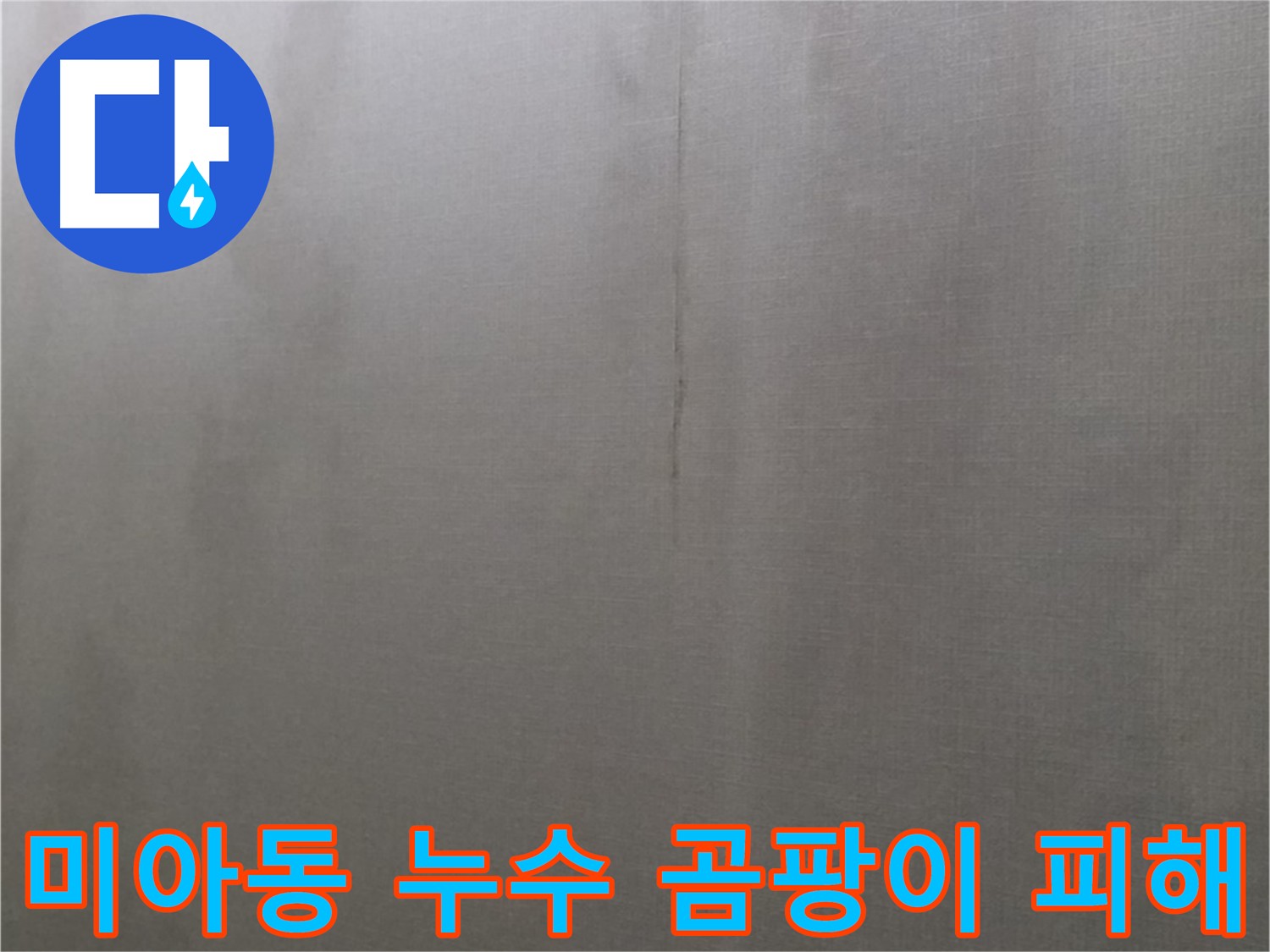 강북구 미아동 천장 누수로 인한 곰팡이 - 곰팡이 제거 및 누수 원인 해결의 중요성을 보여주는 이미지