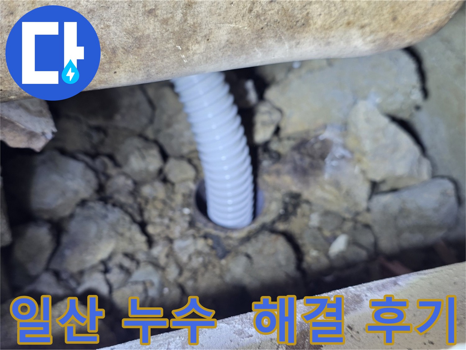 일산 가좌동 아파트 누수 해결 후기 - 고객 만족 최우선