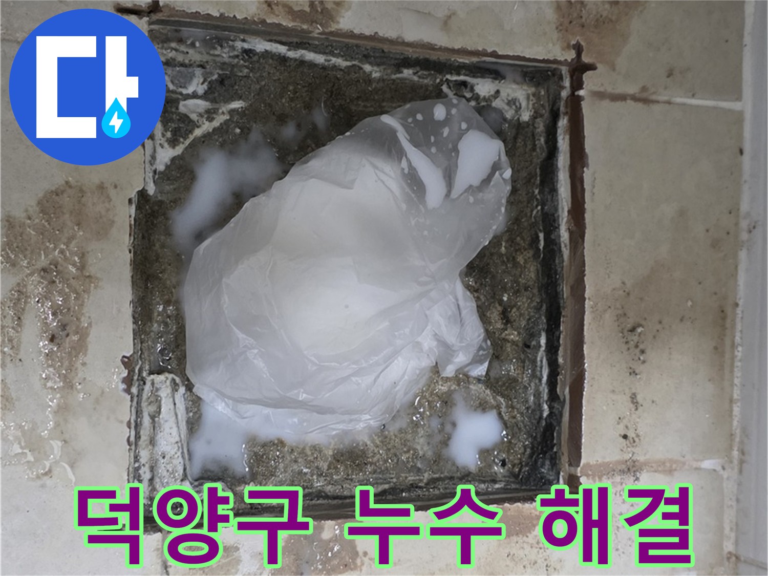 고양시 덕양구 화장실 누수 신속 대처 및 문제 해결 과정 사진