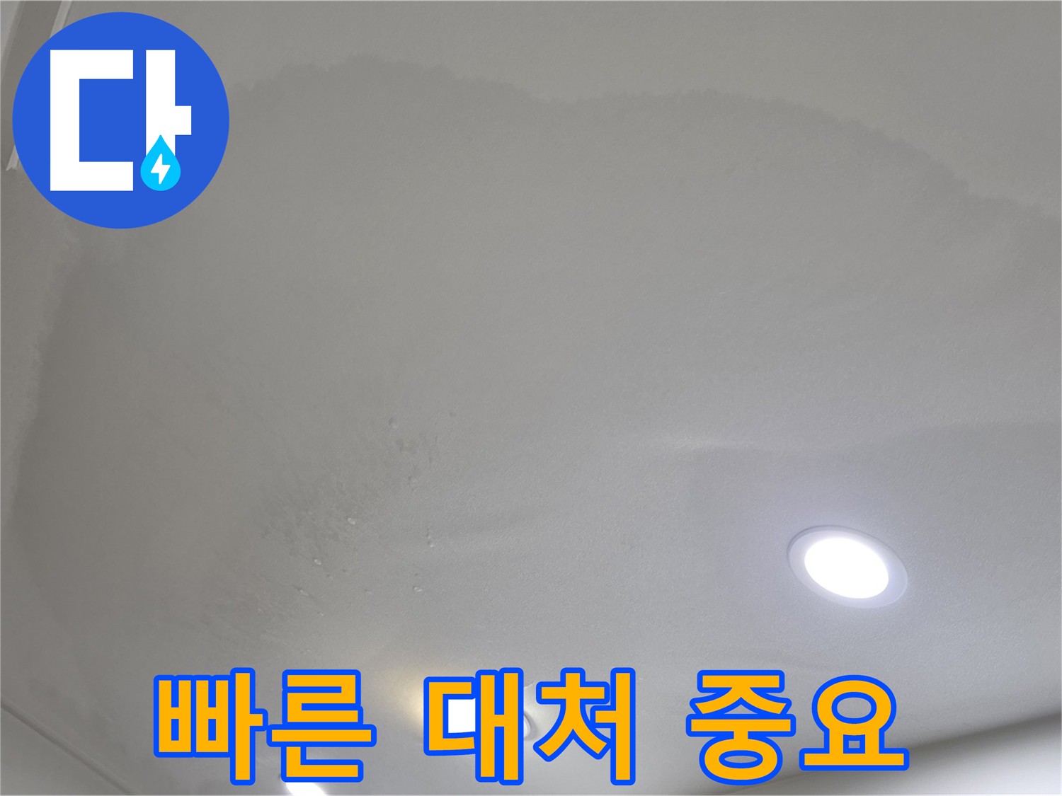 양주시 삼숭동 천장 누수 - 빠른 대처가 중요
