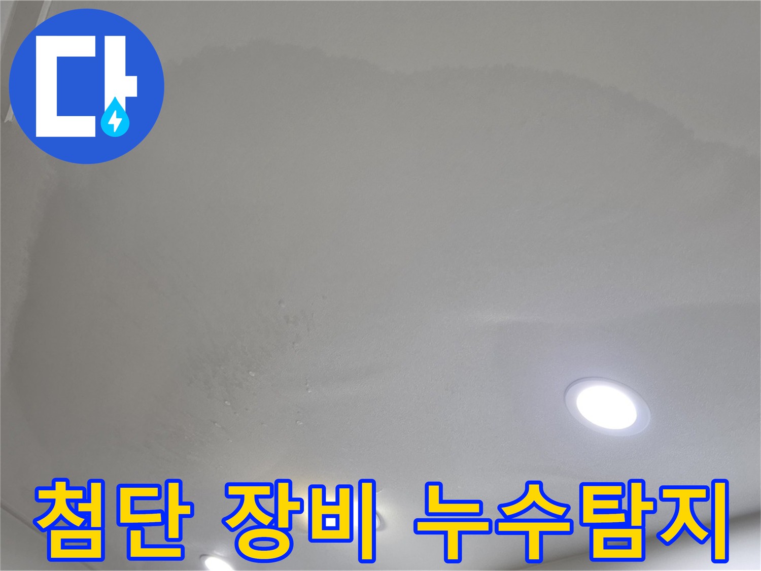 삼숭동 누수 탐지 - 첨단 장비 사용