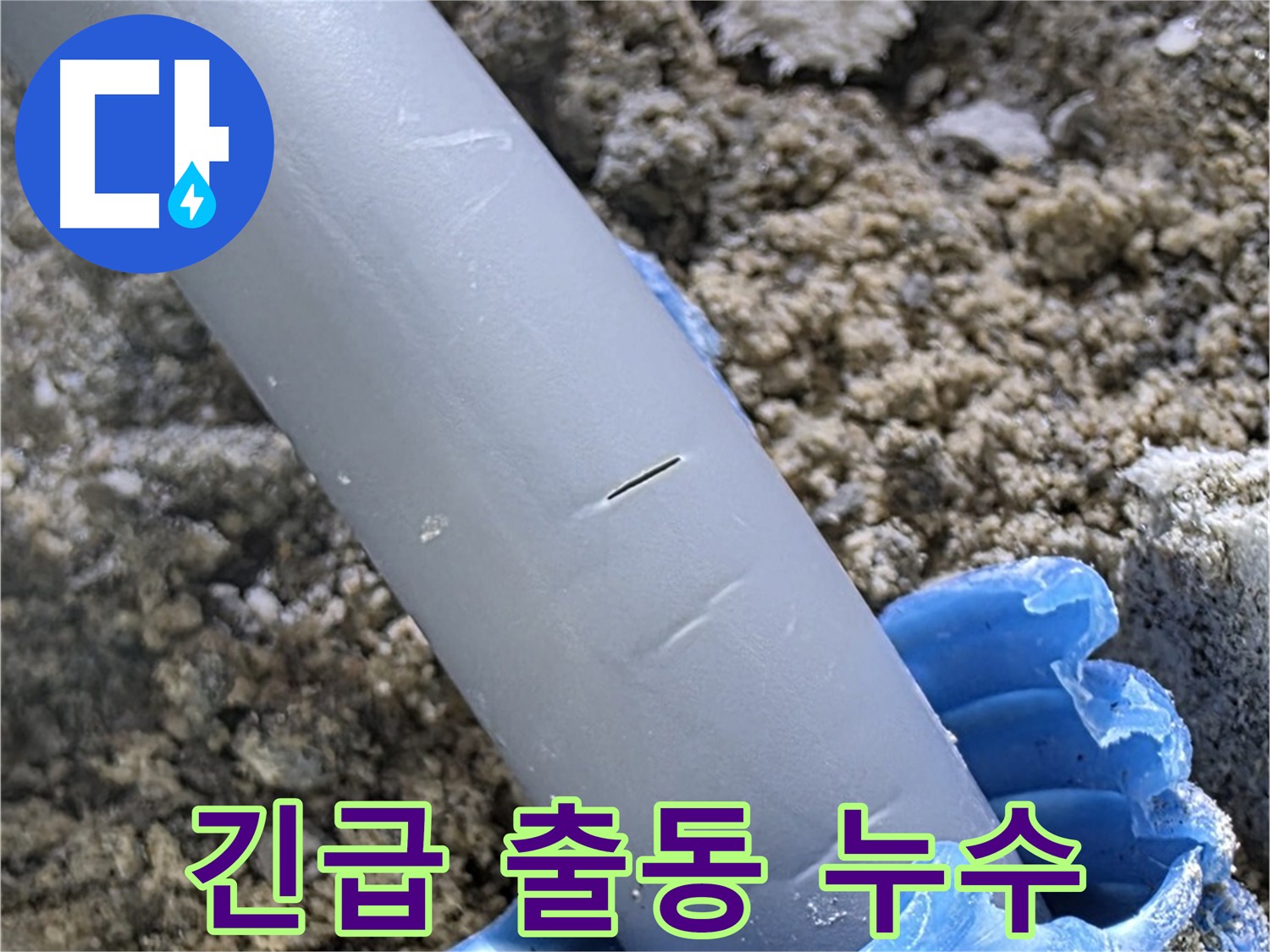양주 삼숭동 아파트 긴급 누수 출동 - 신속한 조치로 피해 최소화
