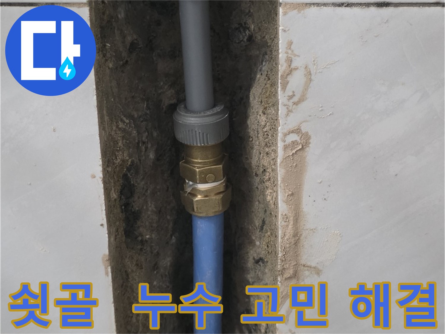 성남 분당 쇳골 - 누수 문제, 이제 고민 끝!