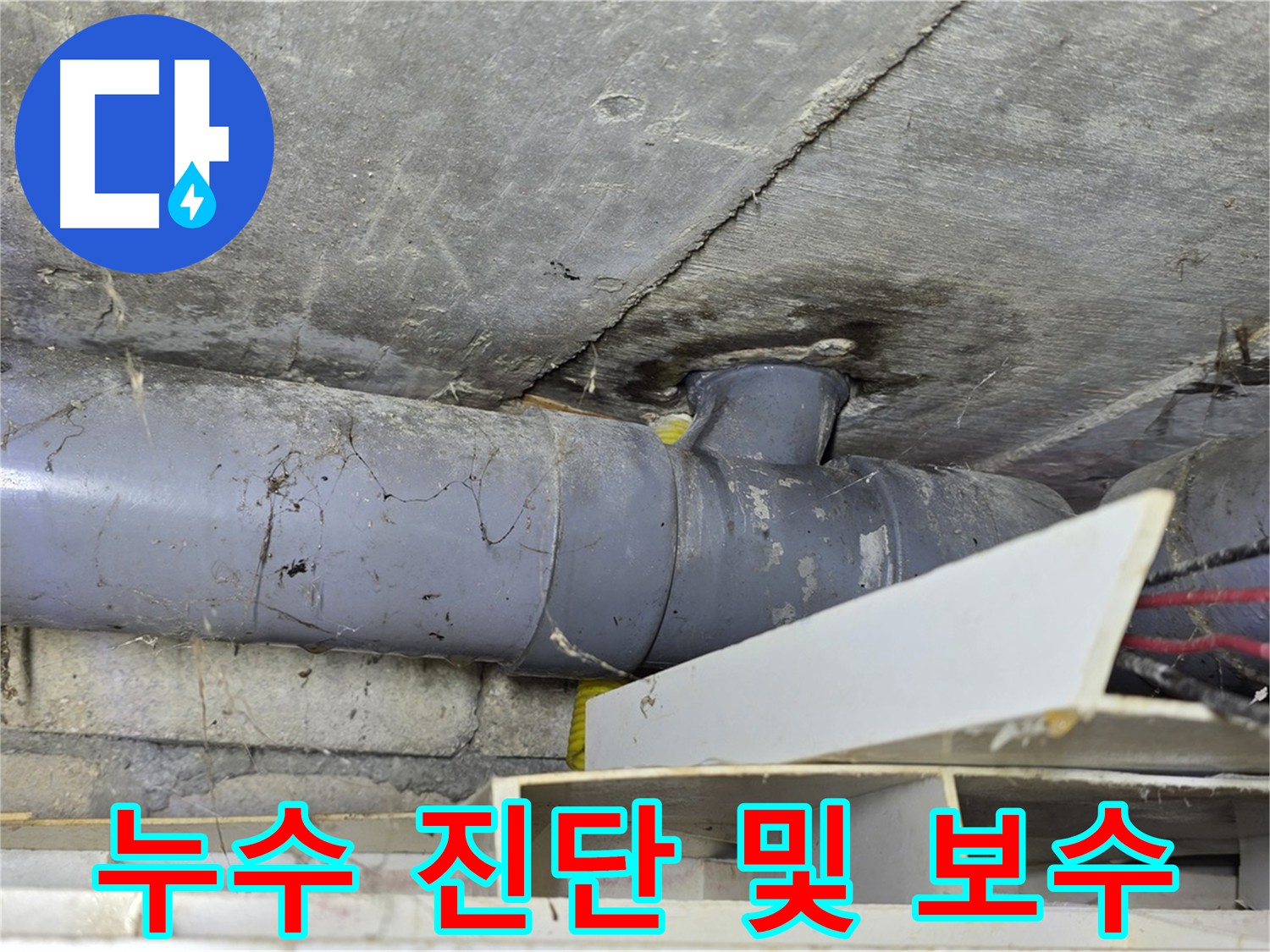 아랫집 누수 흔적 - 신속한 진단 및 보수 필요