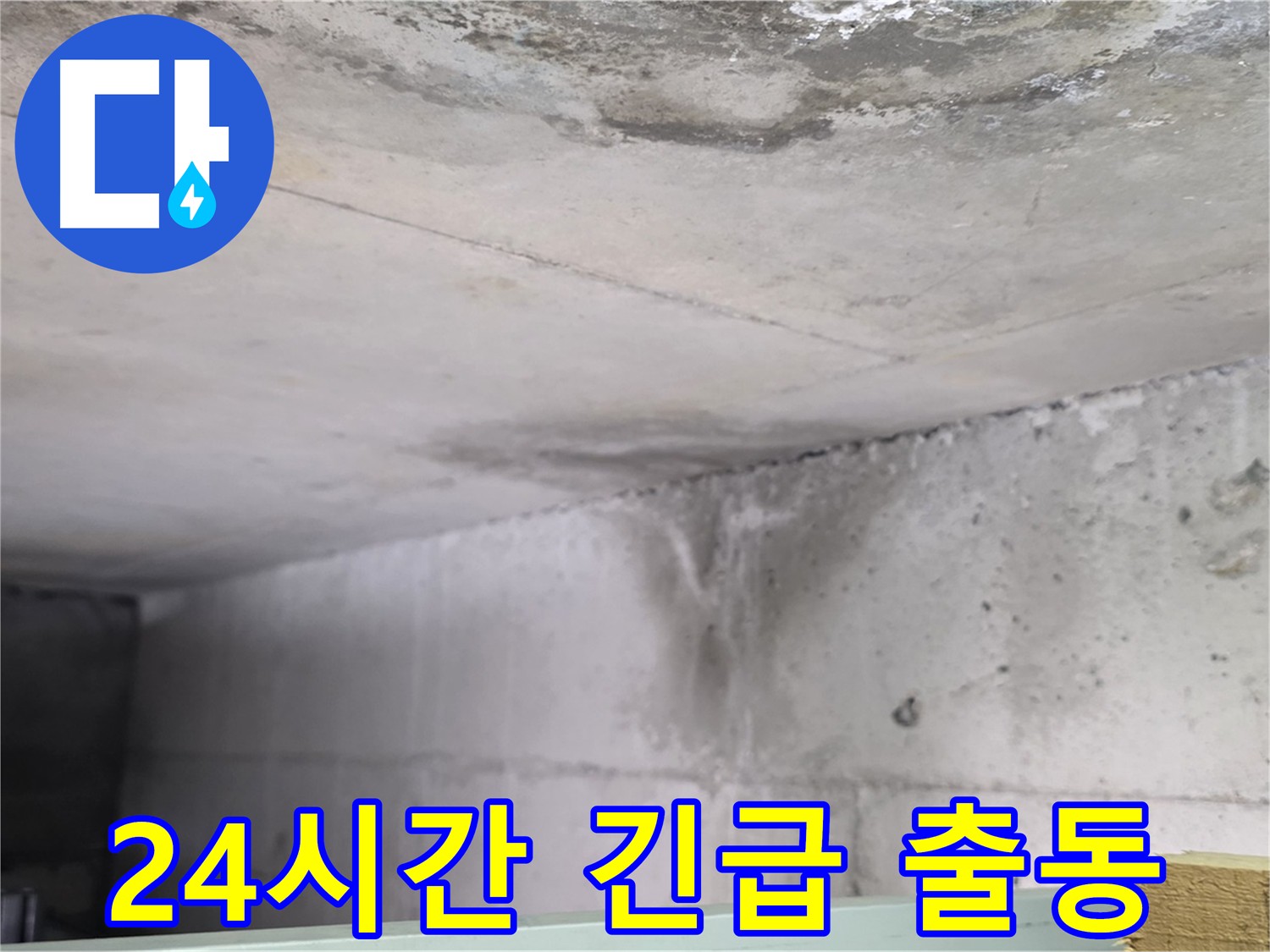 아랫집 천장 누수 발생 - 고양시 덕이동 24시간 긴급 누수 출동