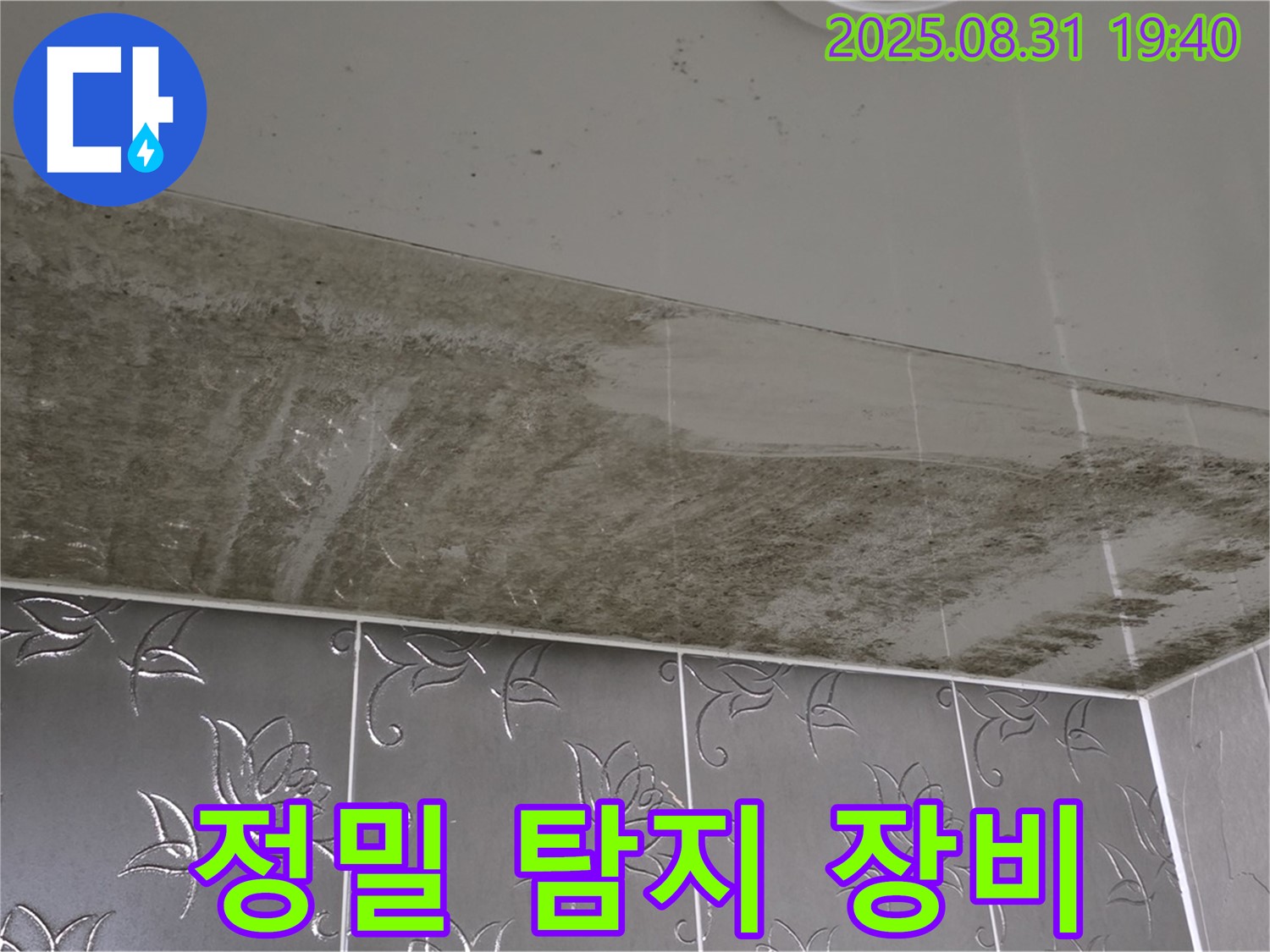 정밀 탐지 장비 - 첨단 장비로 누수 위치를 정확하게!
