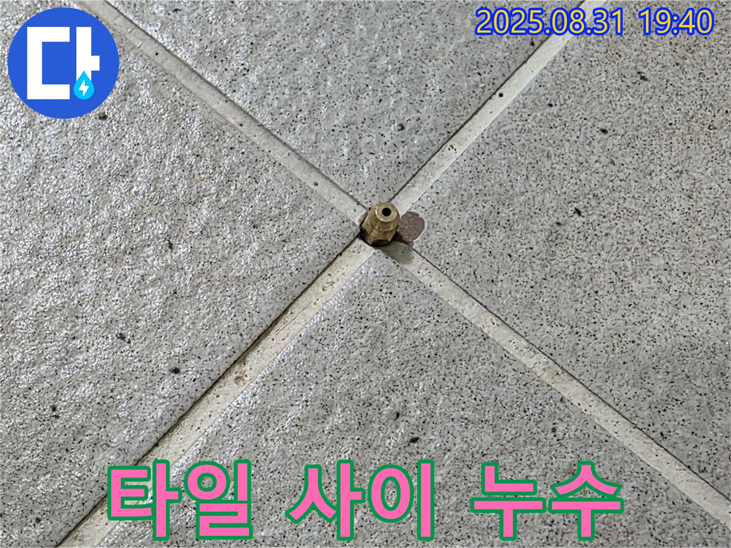 타일 사이 미세 누수 - 꼼꼼한 진단이 중요