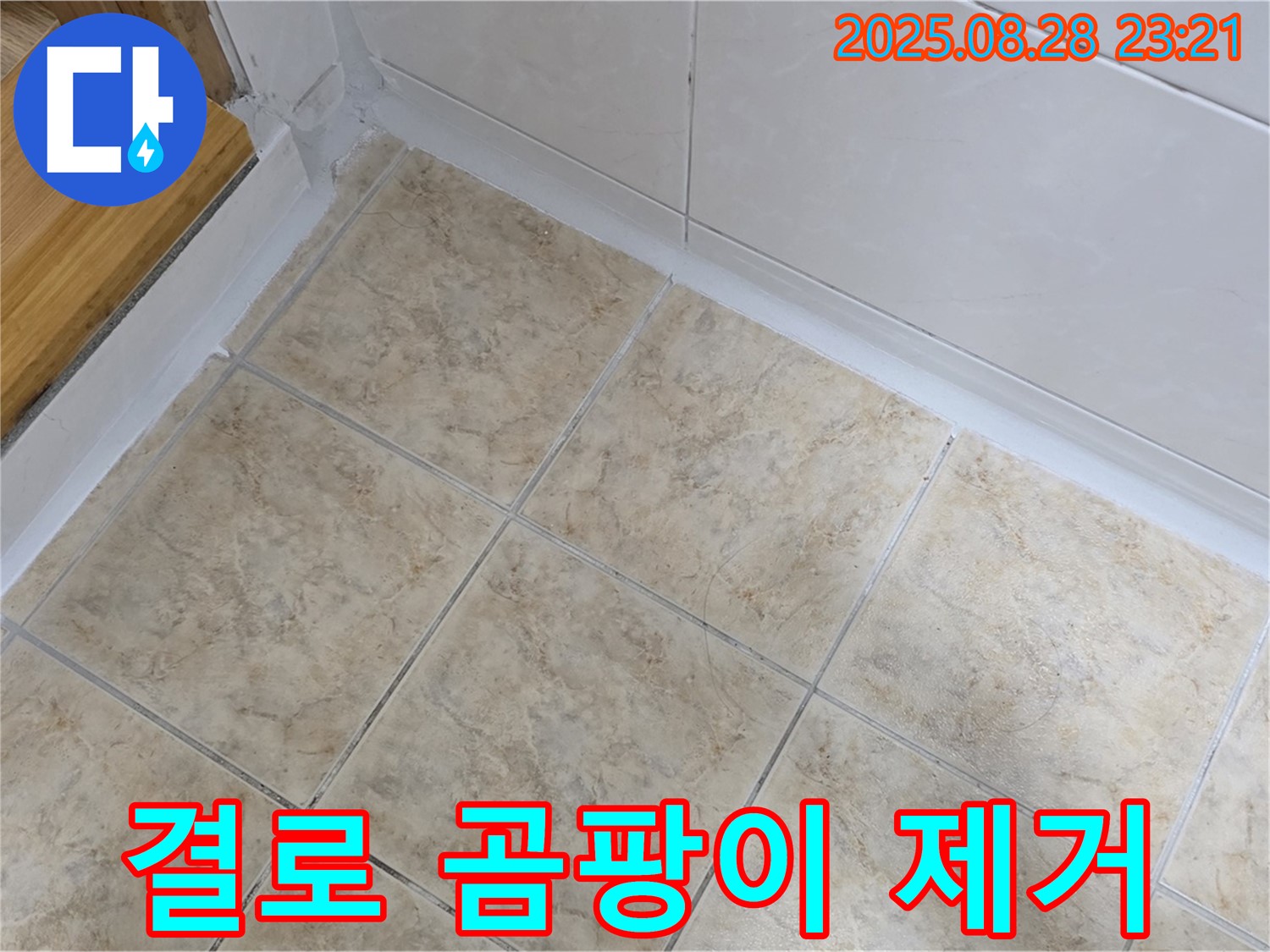 결로 곰팡이 제거 - 깨끗하고 쾌적한 베란다