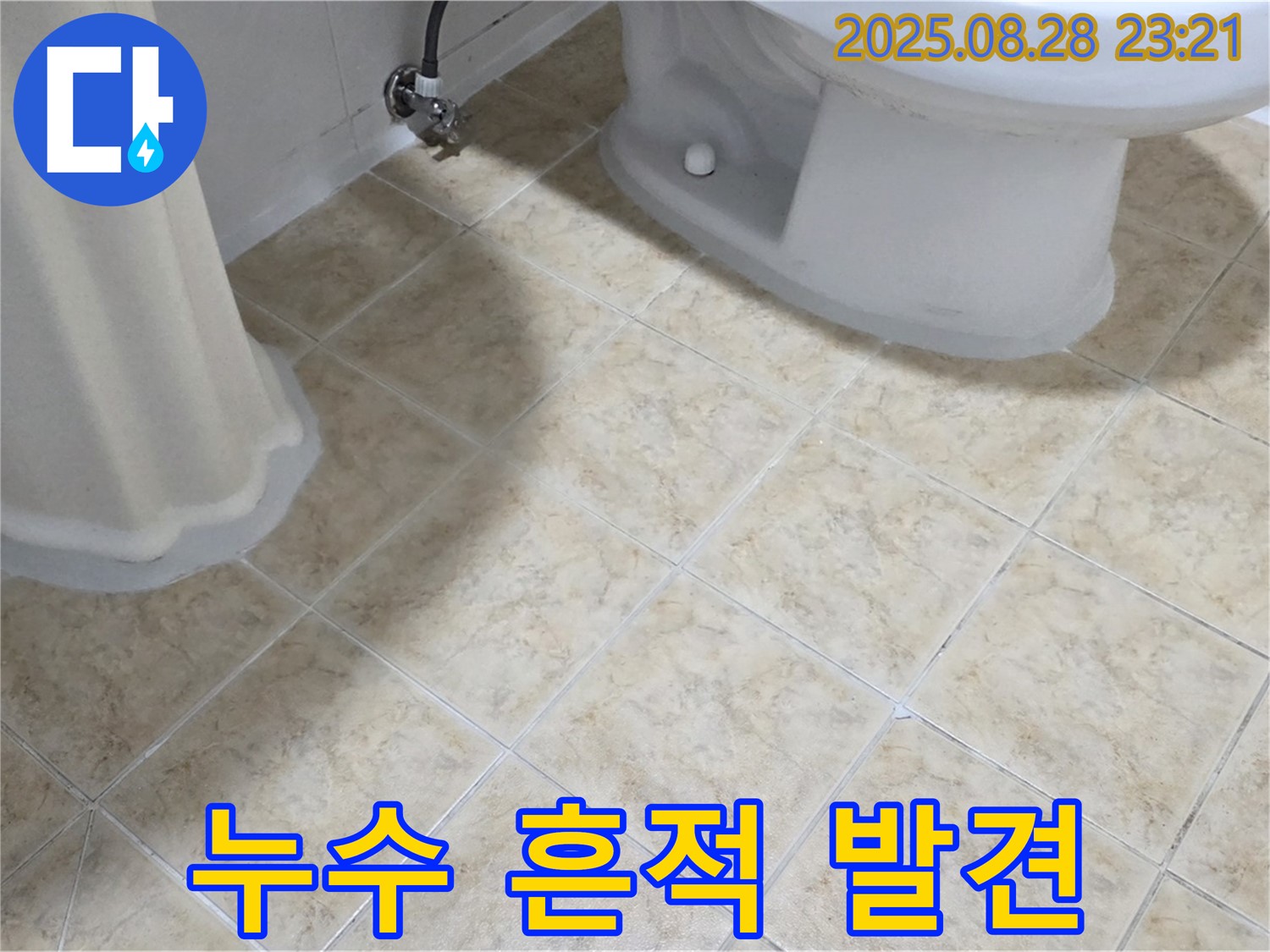 누수 - 흔적 발견 - 빠른 진단