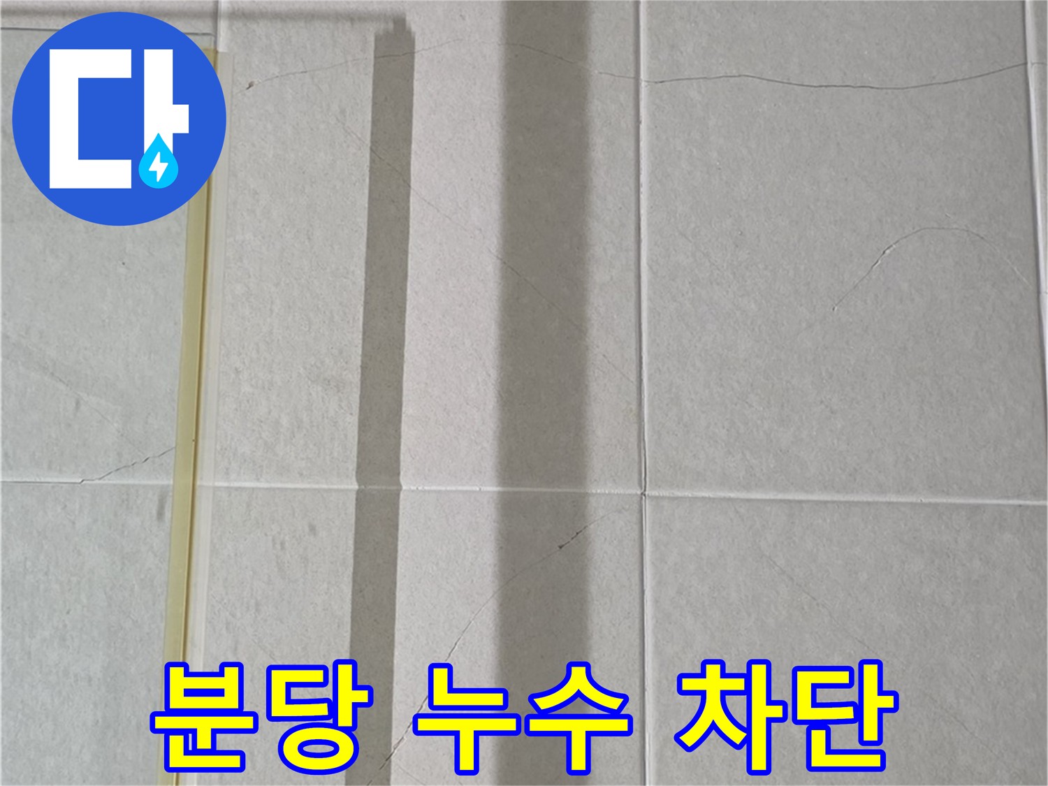 분당 화장실 타일 크랙 방수 공사 - 건물 부식 및 곰팡이 방지를 위한 완벽 방수 시공
