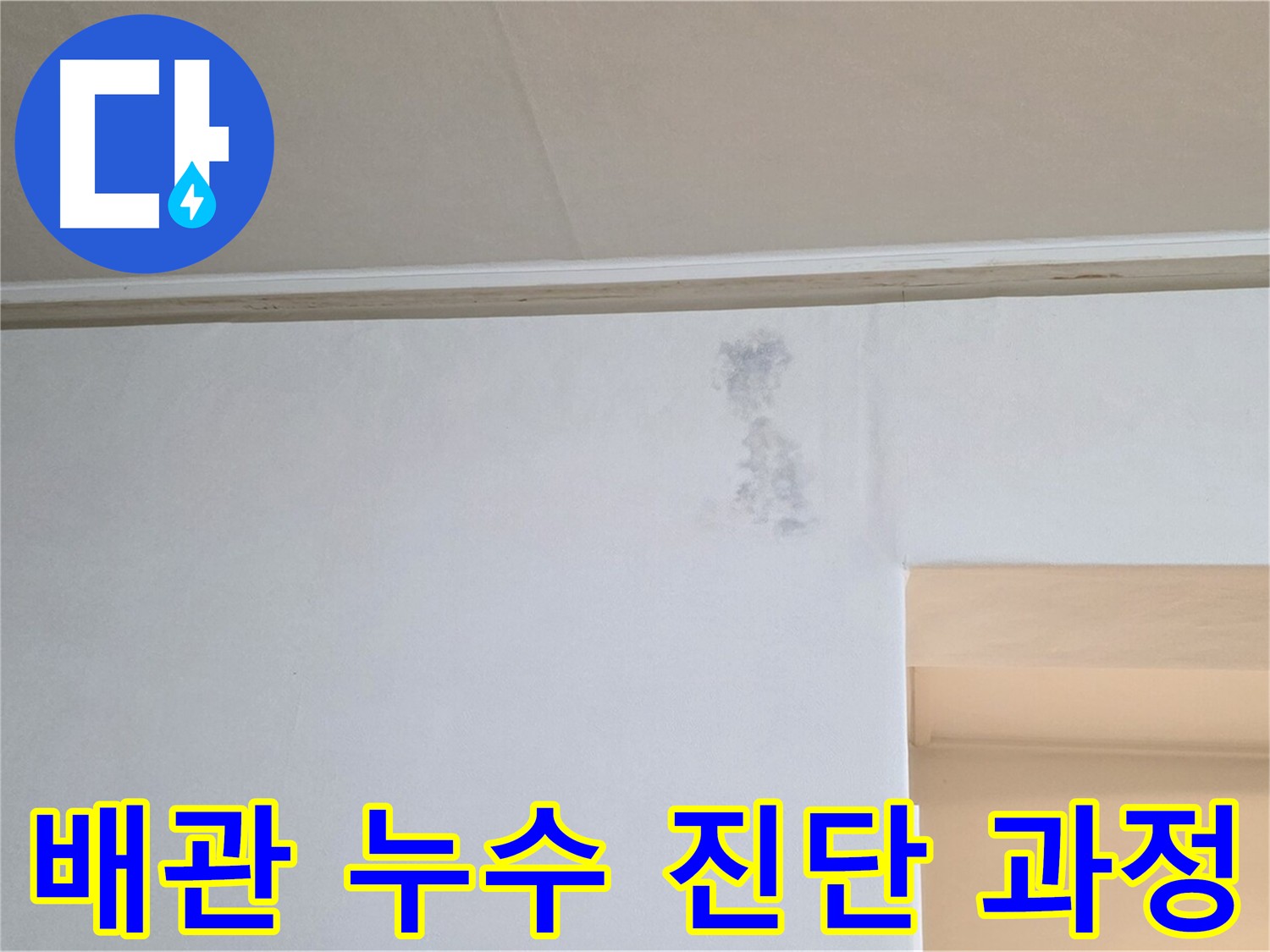 다양한 배관 검사 진행 - 누수 원인 진단