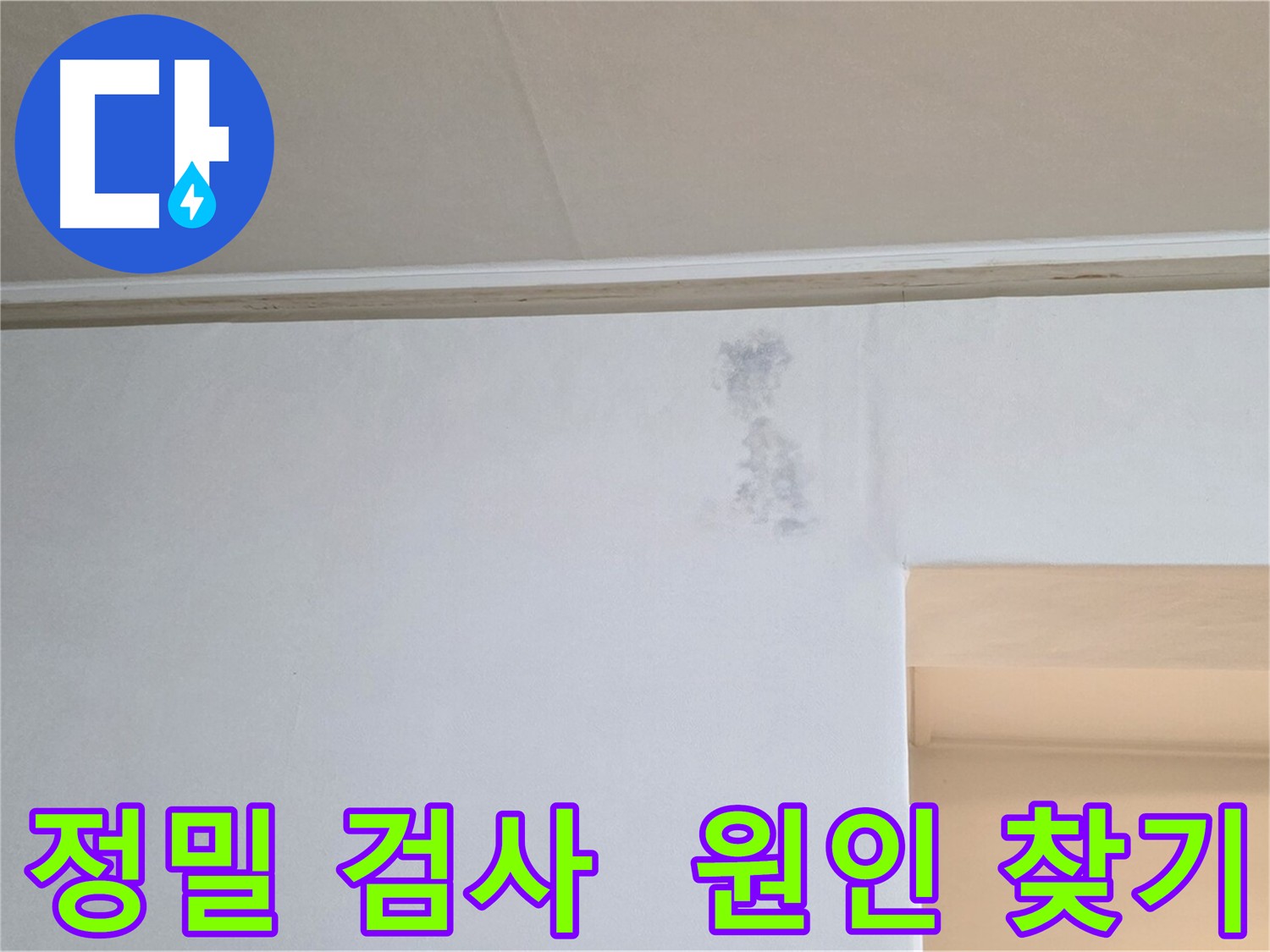 하수 및 오수 배관 내시경 검사 결과 - 작은 균열 세밀 검사