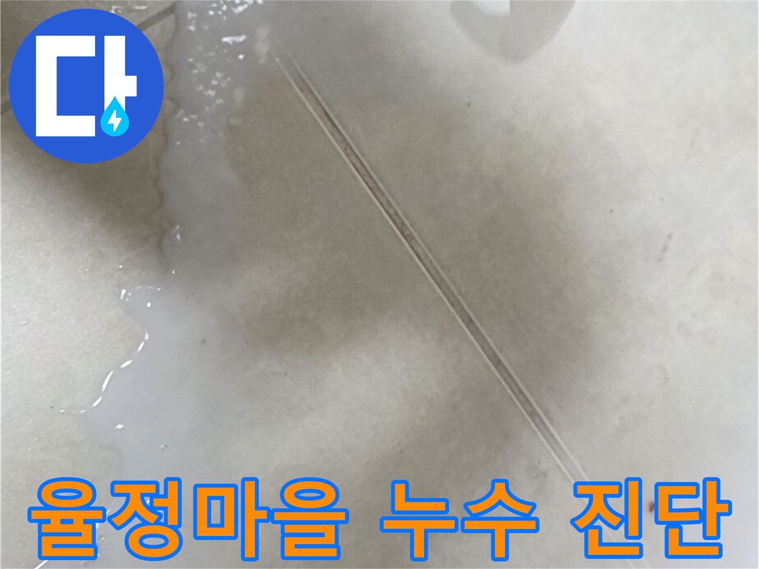 양주 옥정동 율정마을 누수 - 정확한 누수 원인 진단