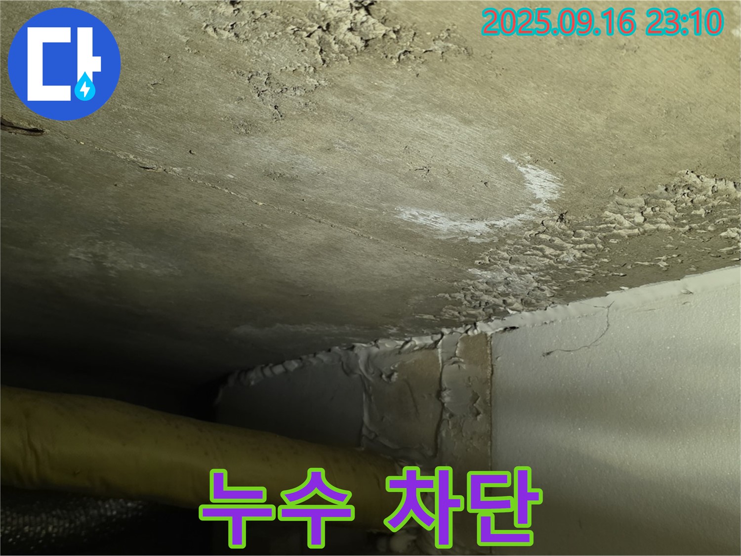 천장 누수 차단 - 꼼꼼한 시공으로 완벽하게 누수 차단