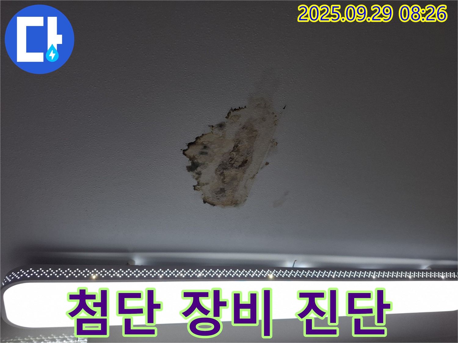 천장 누수 - 첨단 장비 - 정확한 누수 위치