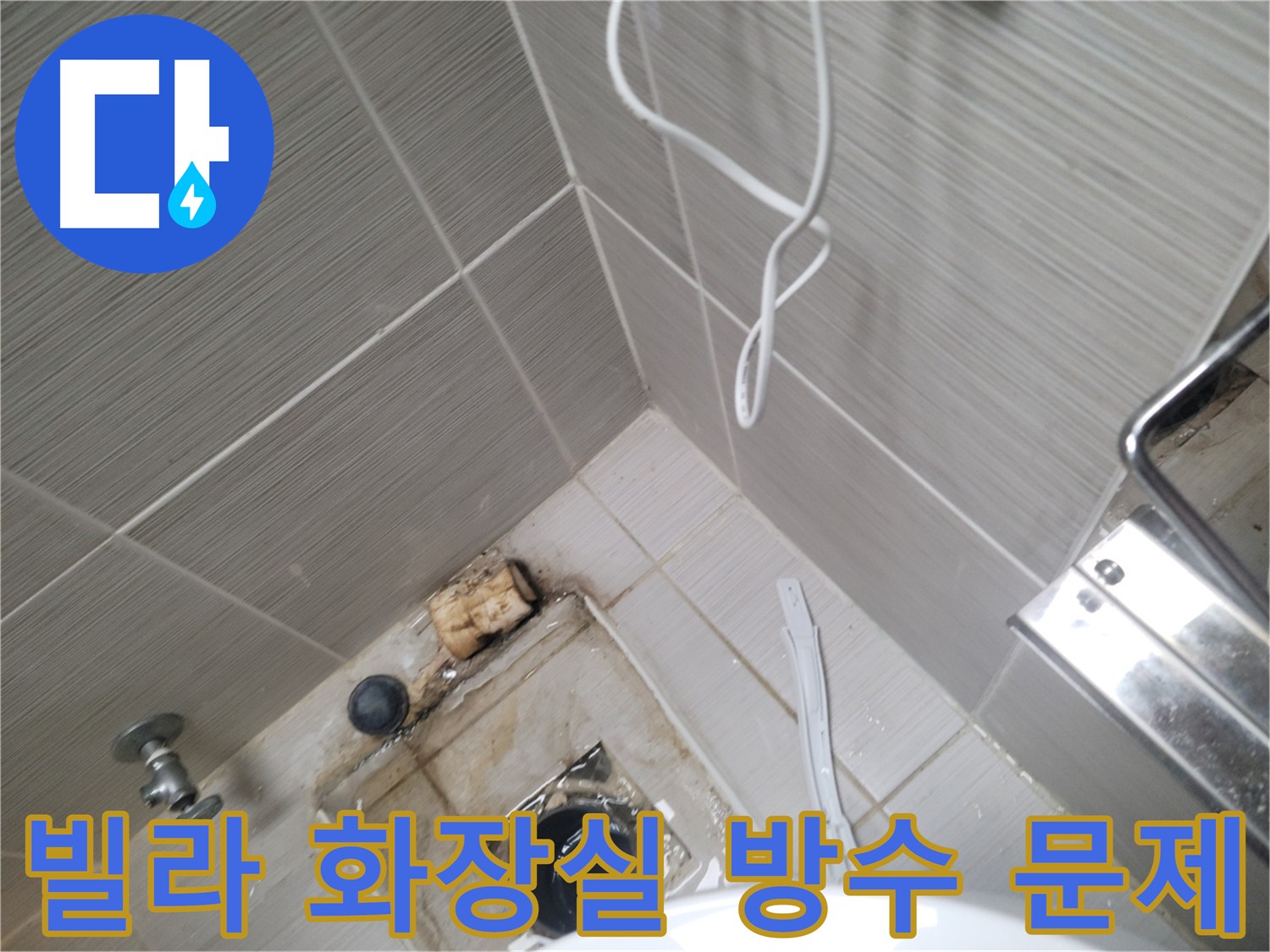 빌라 화장실 방수 문제 - 꼼꼼한 진단
