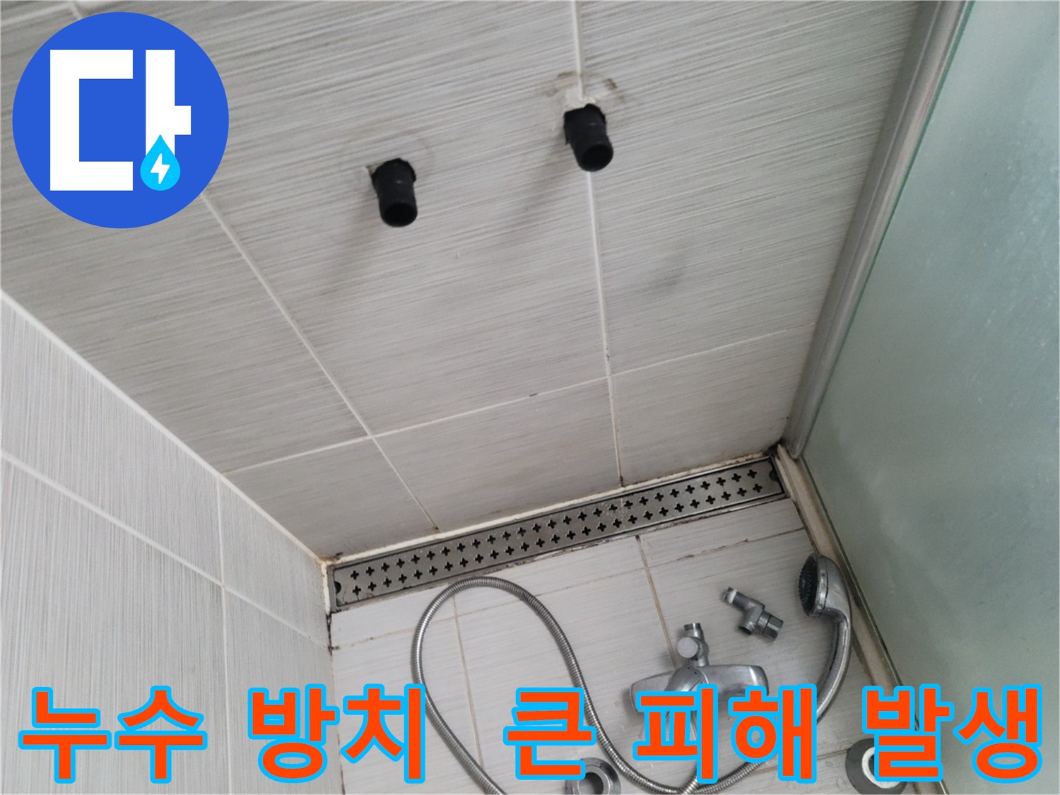 화장실 누수 방치 시 건물 구조 손상 및 아랫집 피해 - 곰팡이와 세균 번식 위험