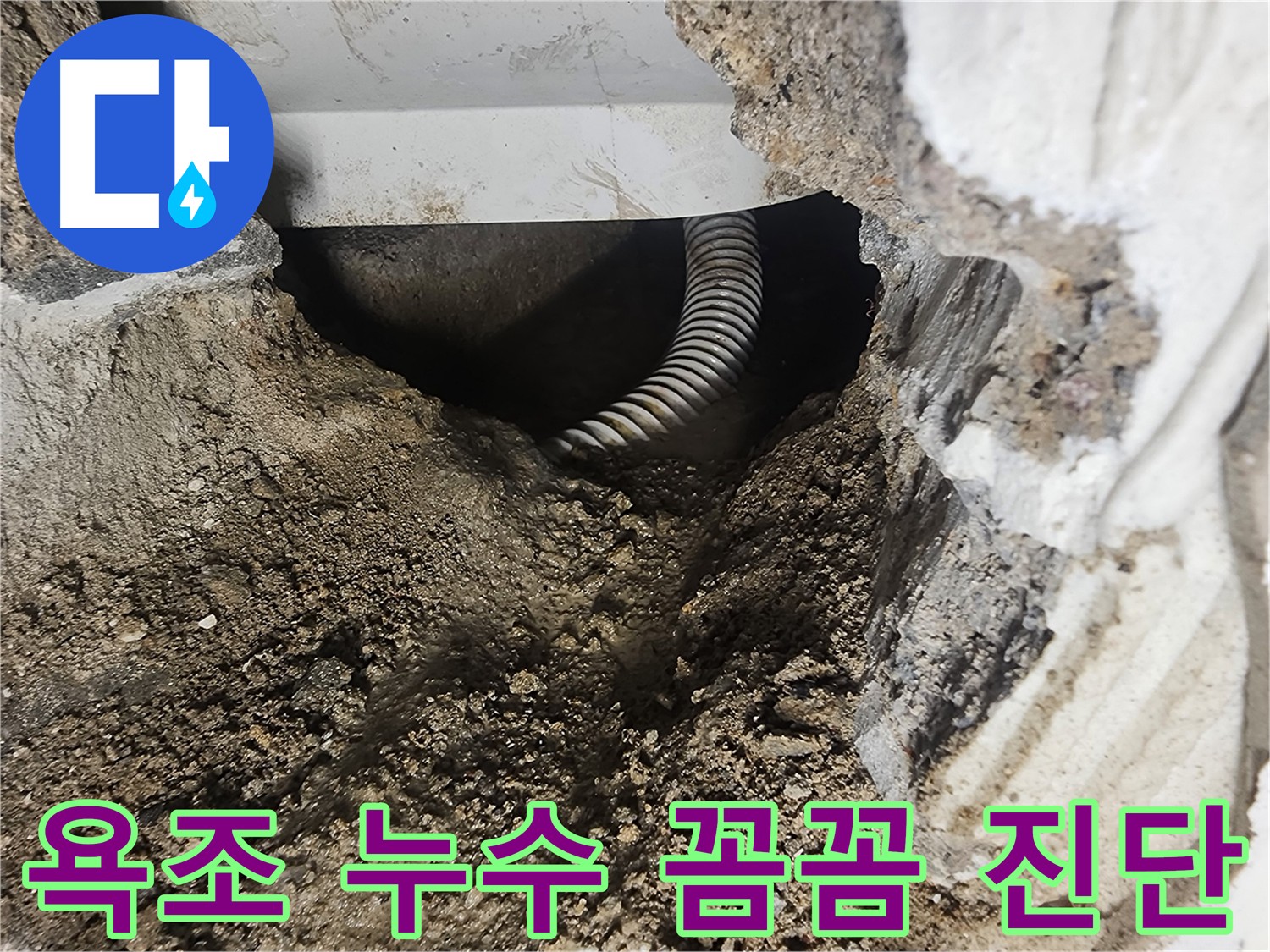 래미안 당산 1차 아파트 욕조 누수 - 전문 업체의 꼼꼼한 진단과 해결