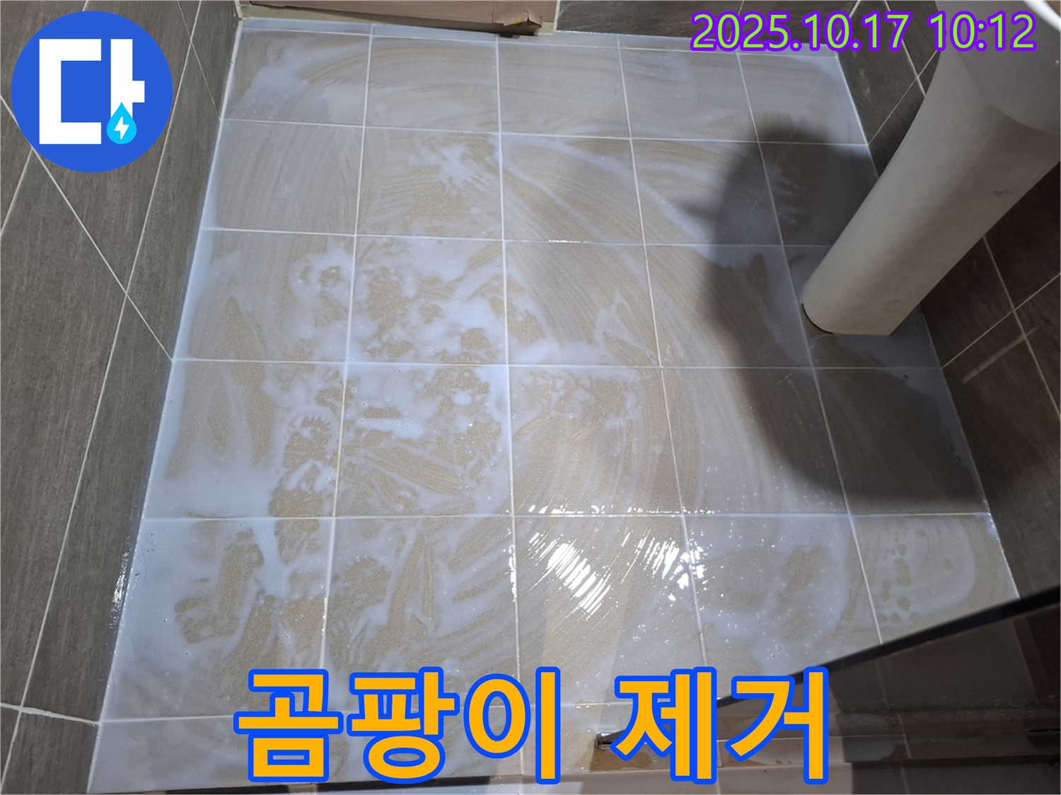 곰팡이 제거 - 깨끗한 욕실 환경 조성