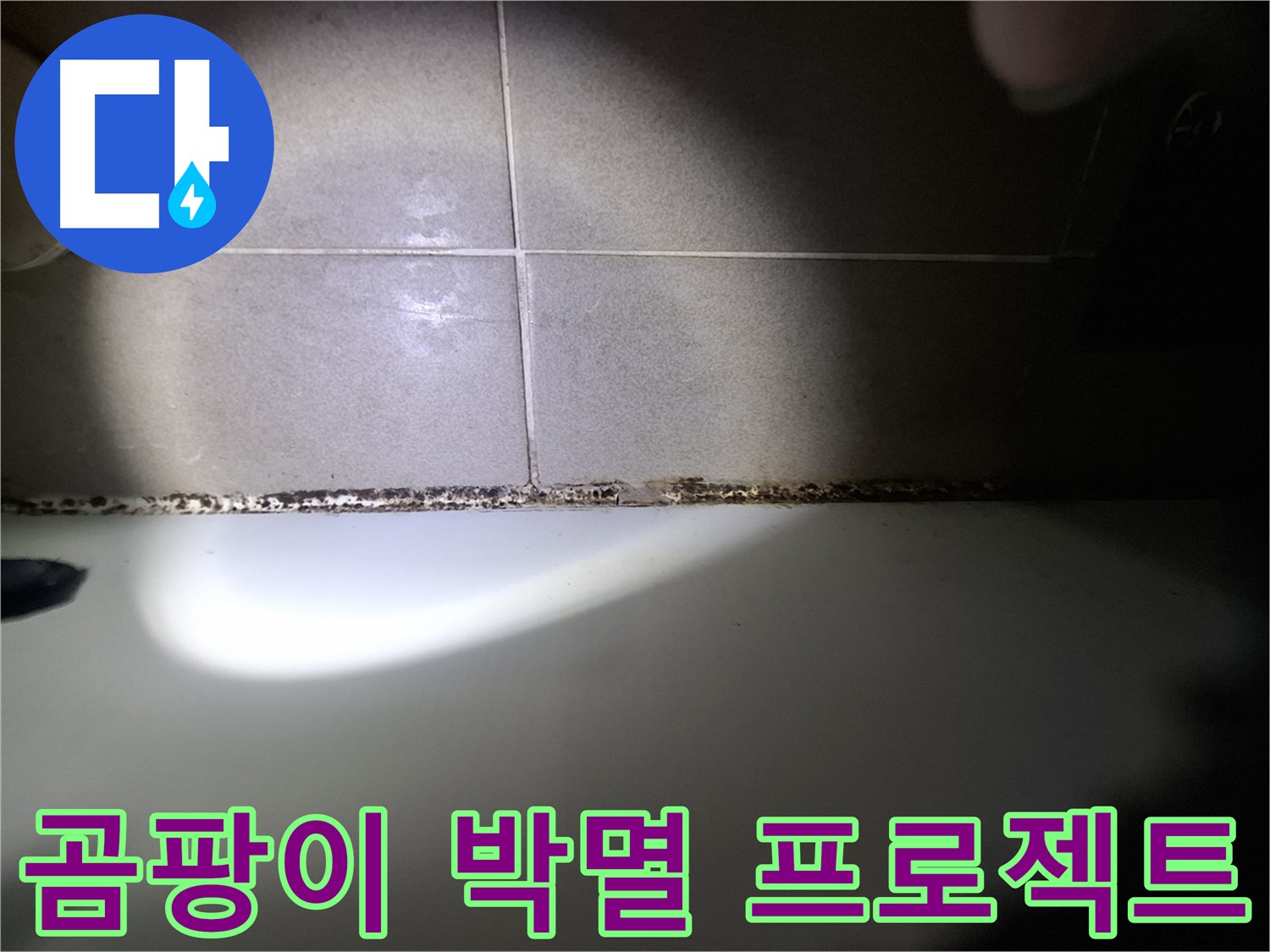 욕조 곰팡이 제거 - 곰팡이 박멸을 위한 완벽 시공