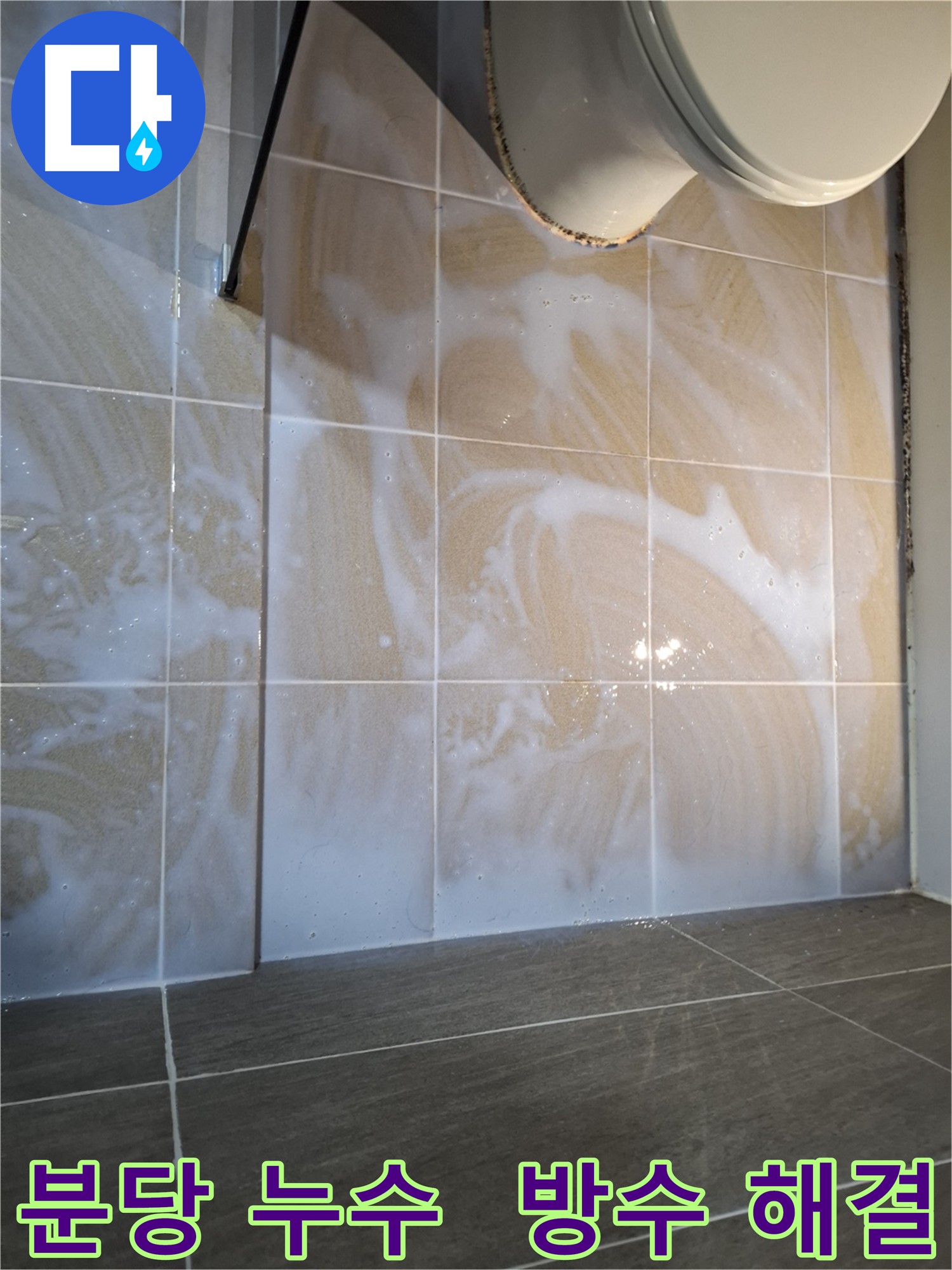 분당 화장실 누수 - 건물의 수명 단축 방지
