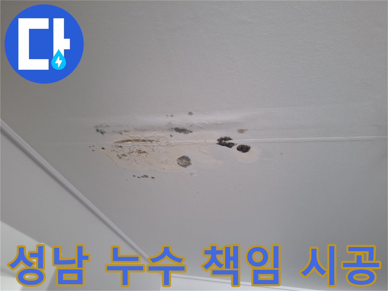 성남 아파트 누수 점검 및 책임 시공 - 고객 만족 최우선