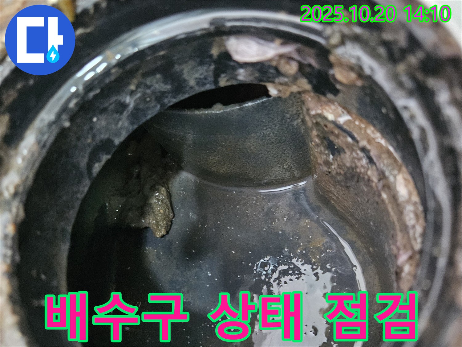 배수구 상태 점검 - 누수 해결의 첫걸음