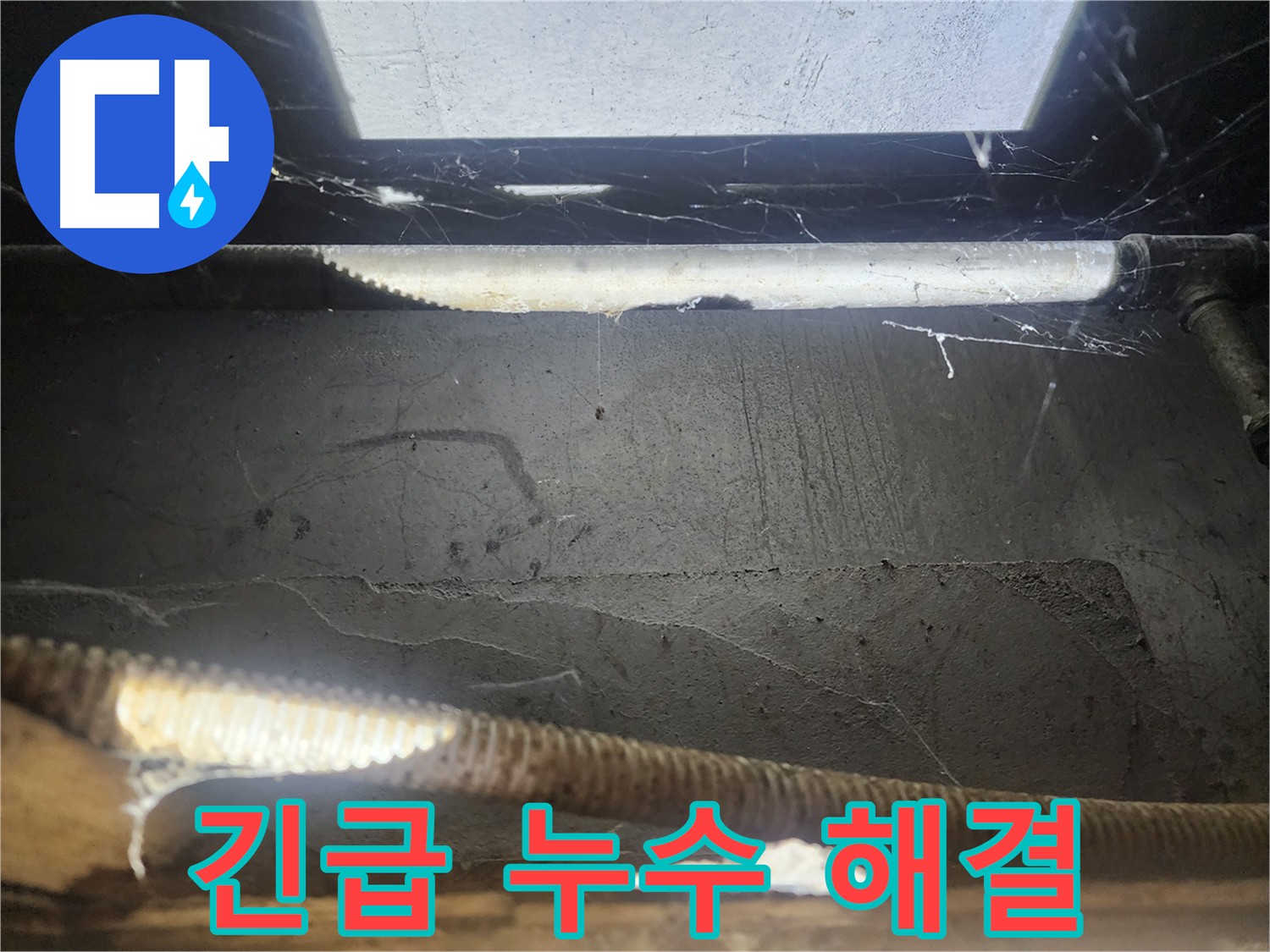 구로동 누수 긴급 출동 - 메인 밸브 누수로 인한 수도 요금 폭탄 해결
