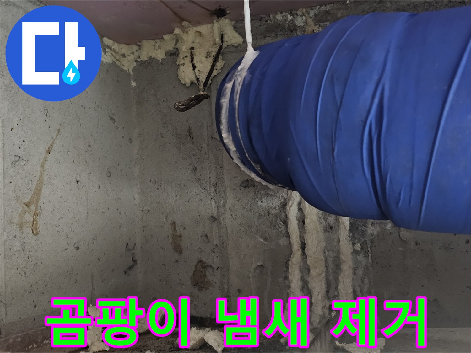양천구 오목로5길 - 단열 시공으로 곰팡이 냄새까지 말끔하게 제거