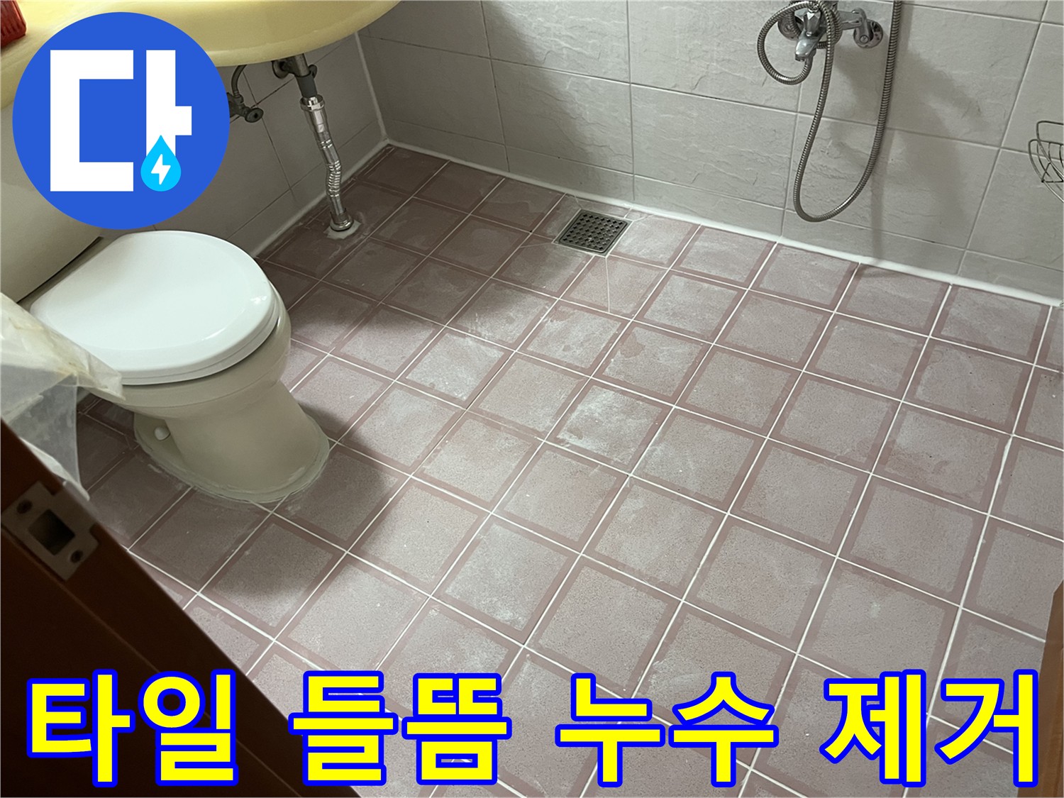 독산동 형제빌 - 화장실 바닥 타일 들뜸으로 인한 누수 해결