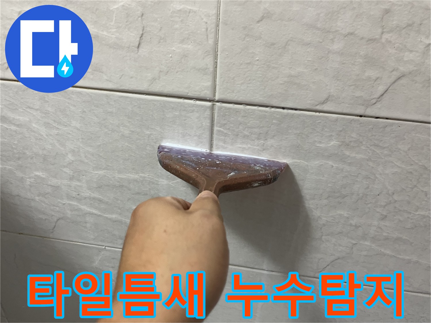 금천구-시흥동 벽산아파트 누수 탐지 및 타일 틈새 누수 해결