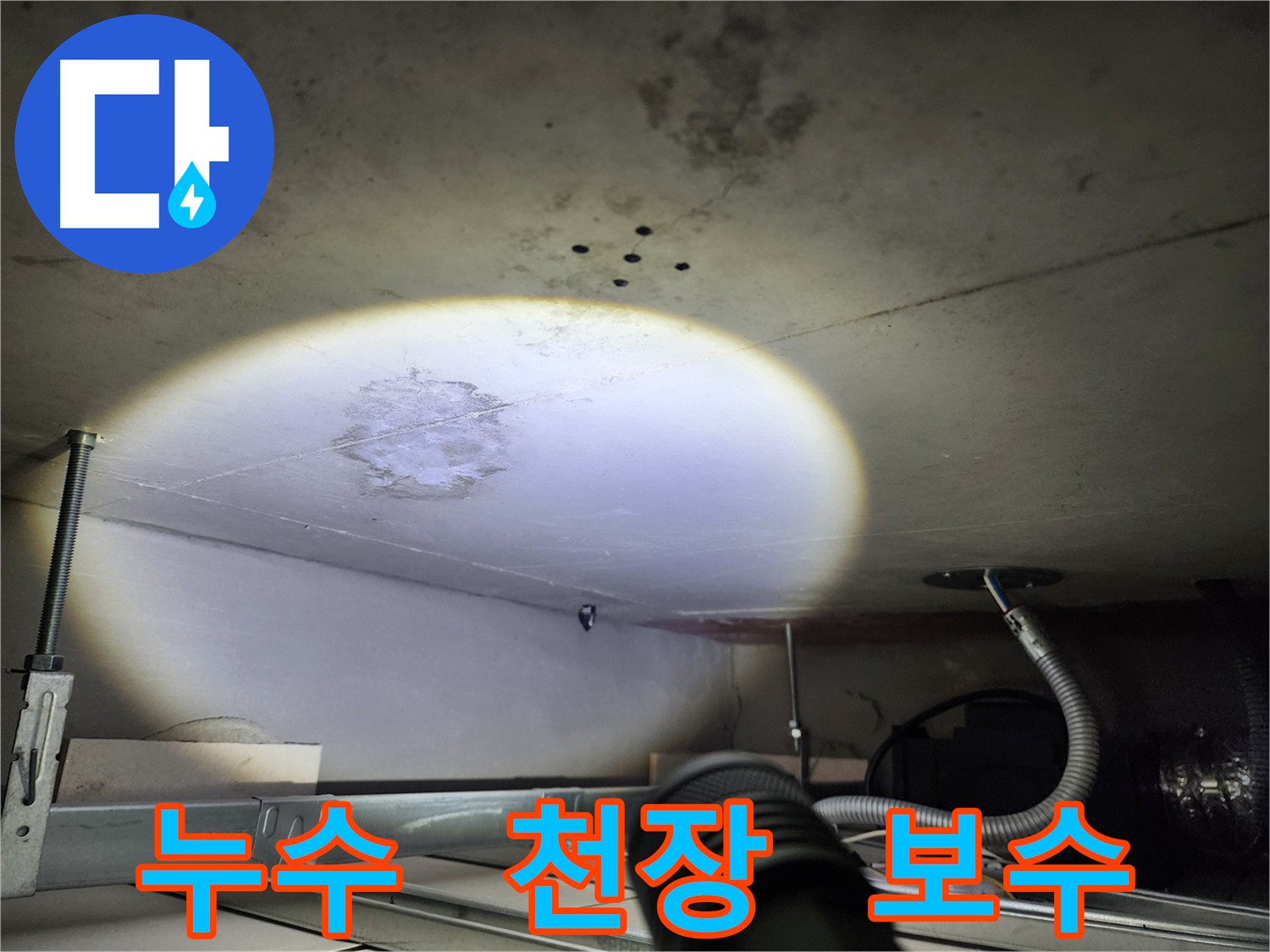 금호동 아파트 넓은 범위 누수 사진 - 근본 원인 해결 및 재발 방지