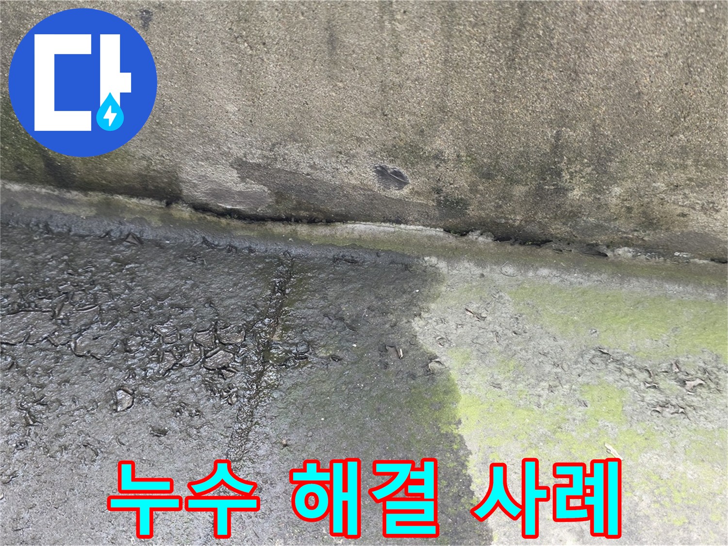 테라스 크랙 누수 문제 해결 사례 - 고객 만족 후기