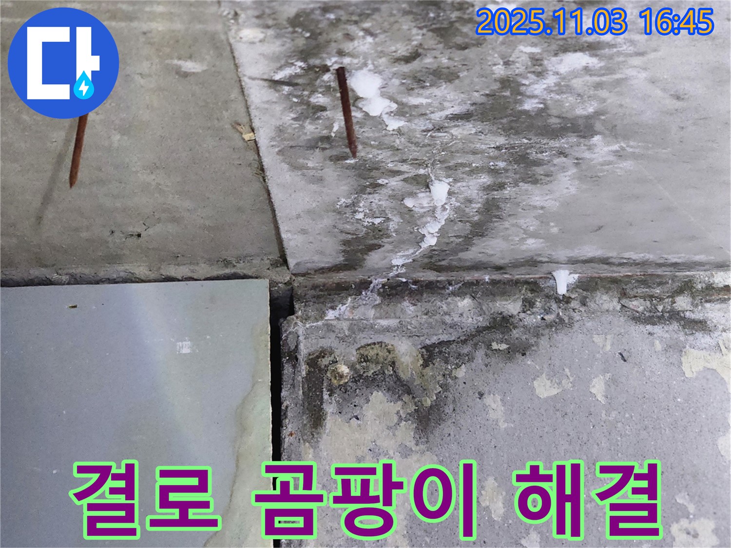 누수와 결로, 곰팡이 - 한번에 해결하세요.