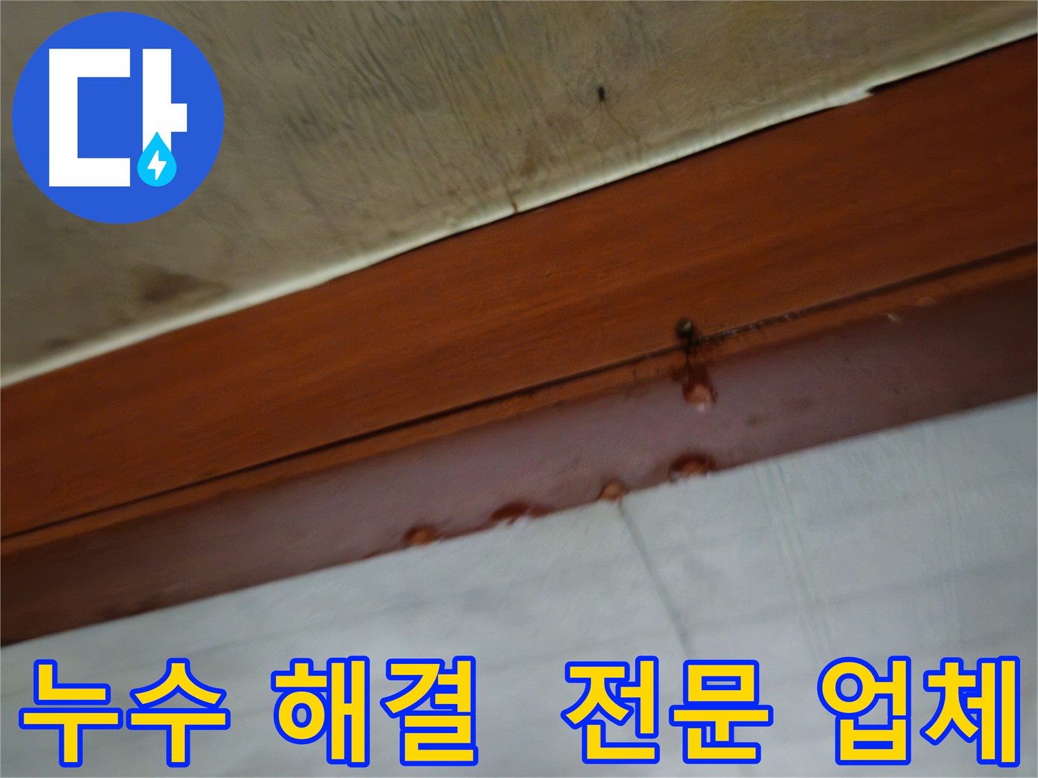 심각한 누수 - 용산구 누수탐지 전문 업체 해결 가능