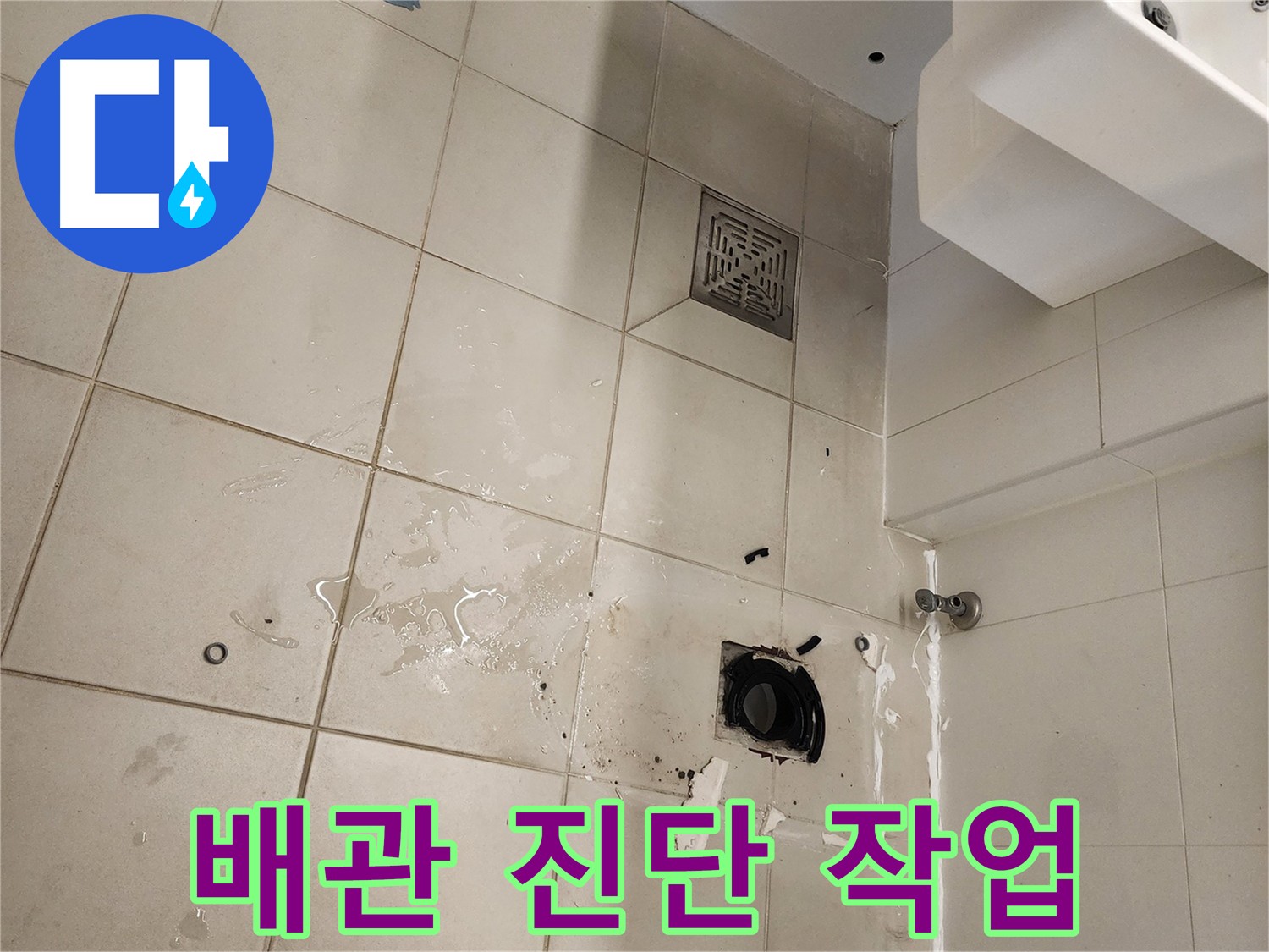 김포 사우동 하수 배관 굴착 후 누수 원인 꼼꼼히 진단