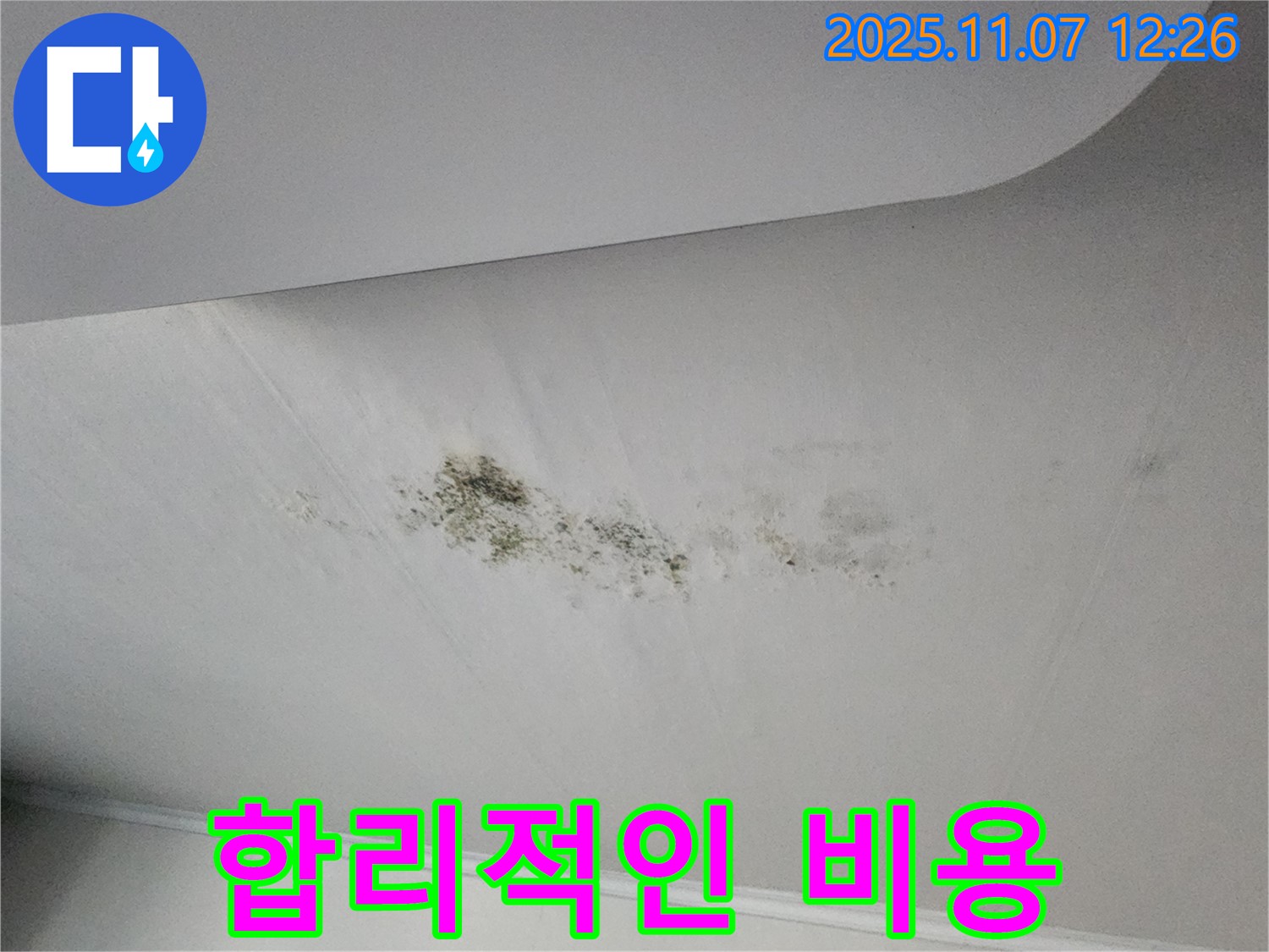 합리적인 비용 - 누수 해결