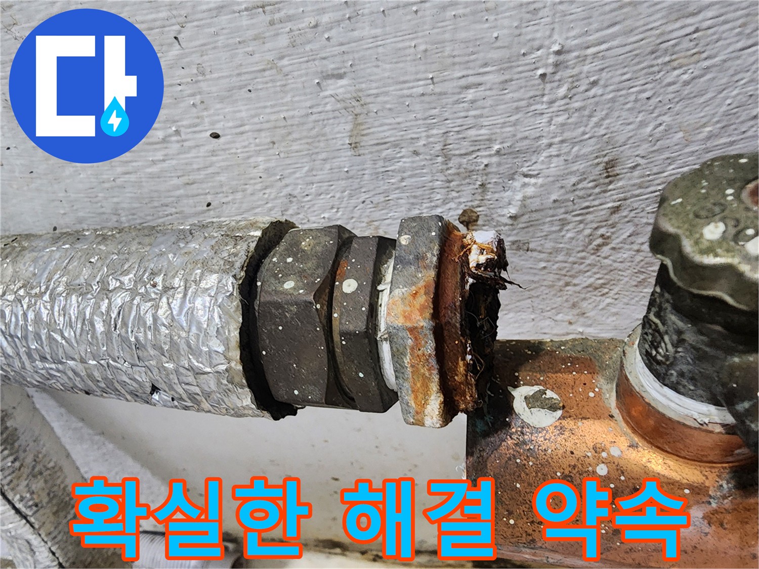 양천구 신월동 동배관 누수 - 책임 시공으로 누수 문제 해결