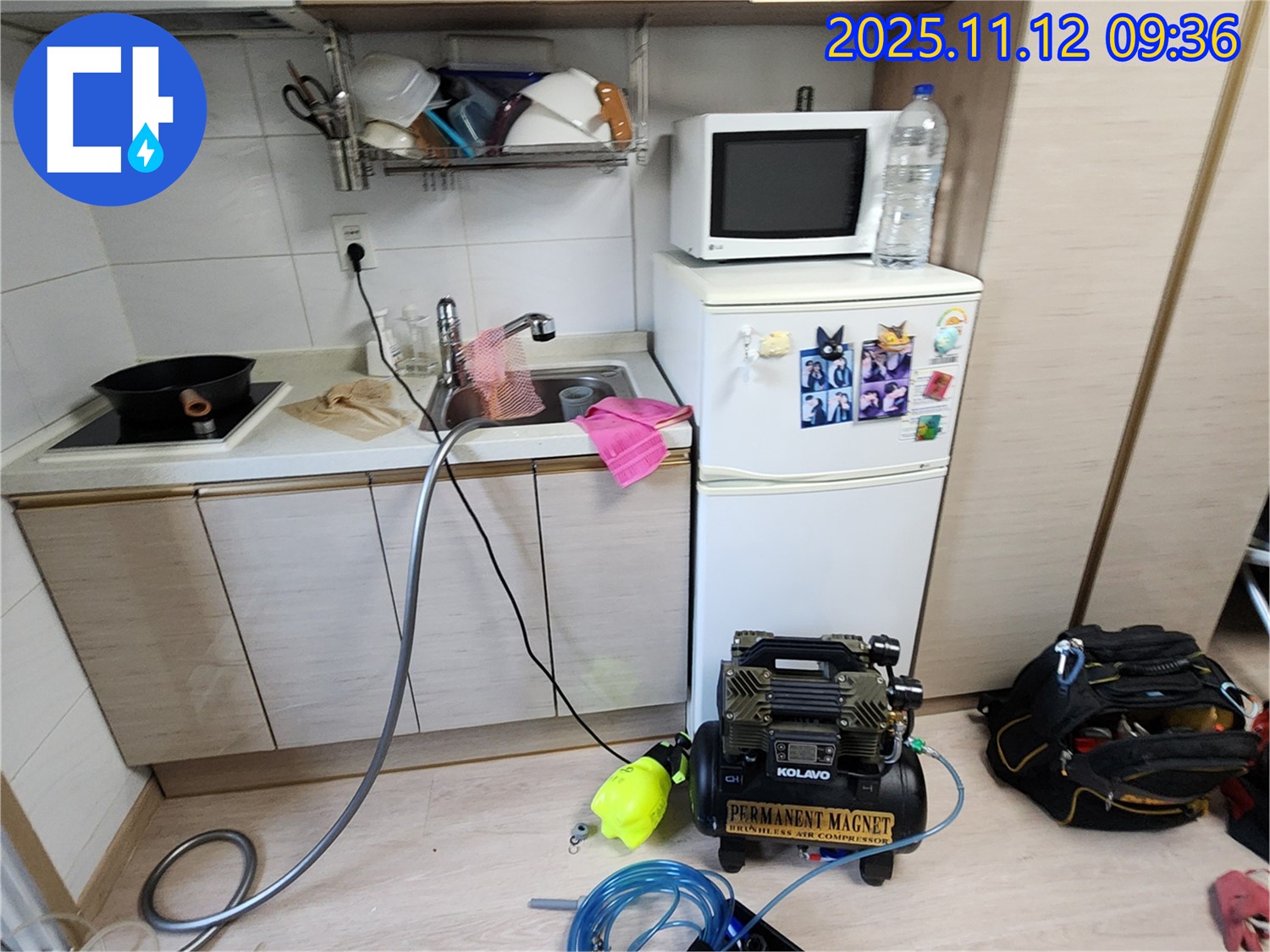 무봉리 누수 - 싱크대 배수 호스, 낡았는지 확인 필수!