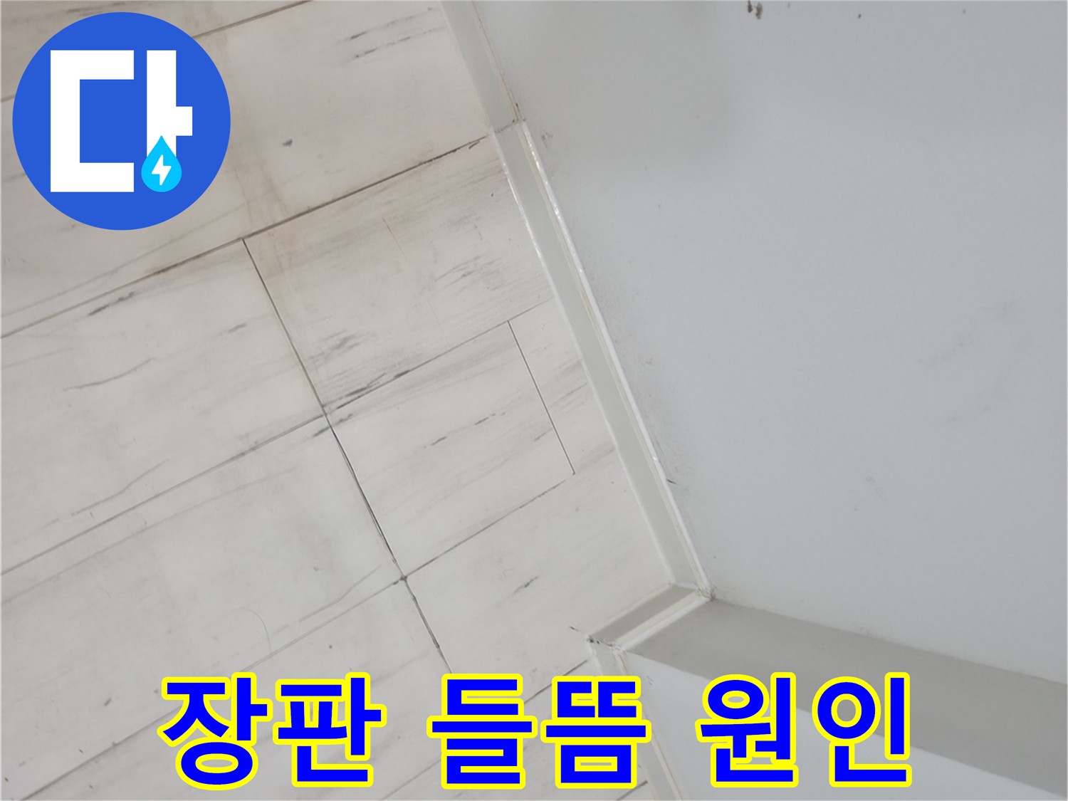 관악구 장판 들뜸 누수 원인 해결 시공 사진