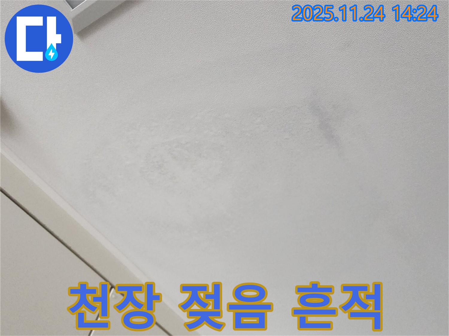 천장 젖음 - 완벽 차단 시공 약속