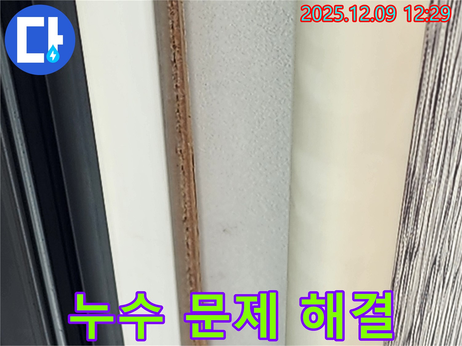 창틀 누수 문제 해결 - 곰팡이 걱정 끝!