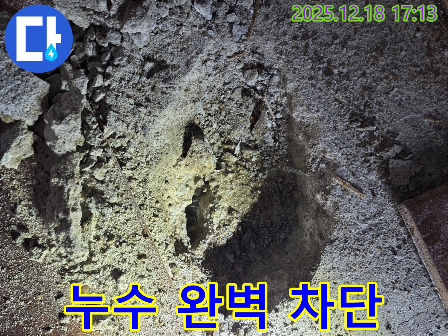 누수 차단 - 완벽 해결