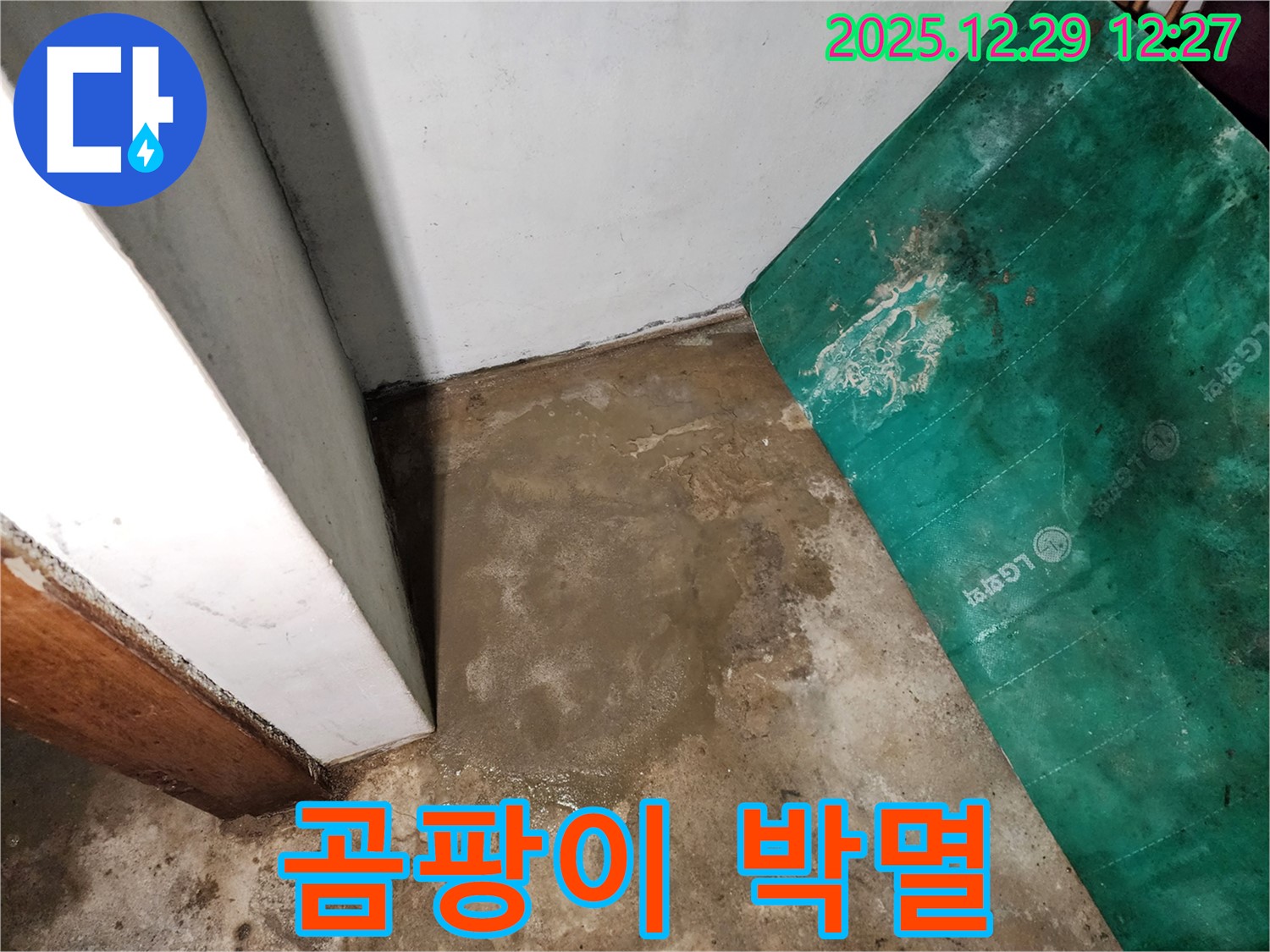 상계2동 누수 - 곰팡이 완전 박멸 - 쾌적한 지하실