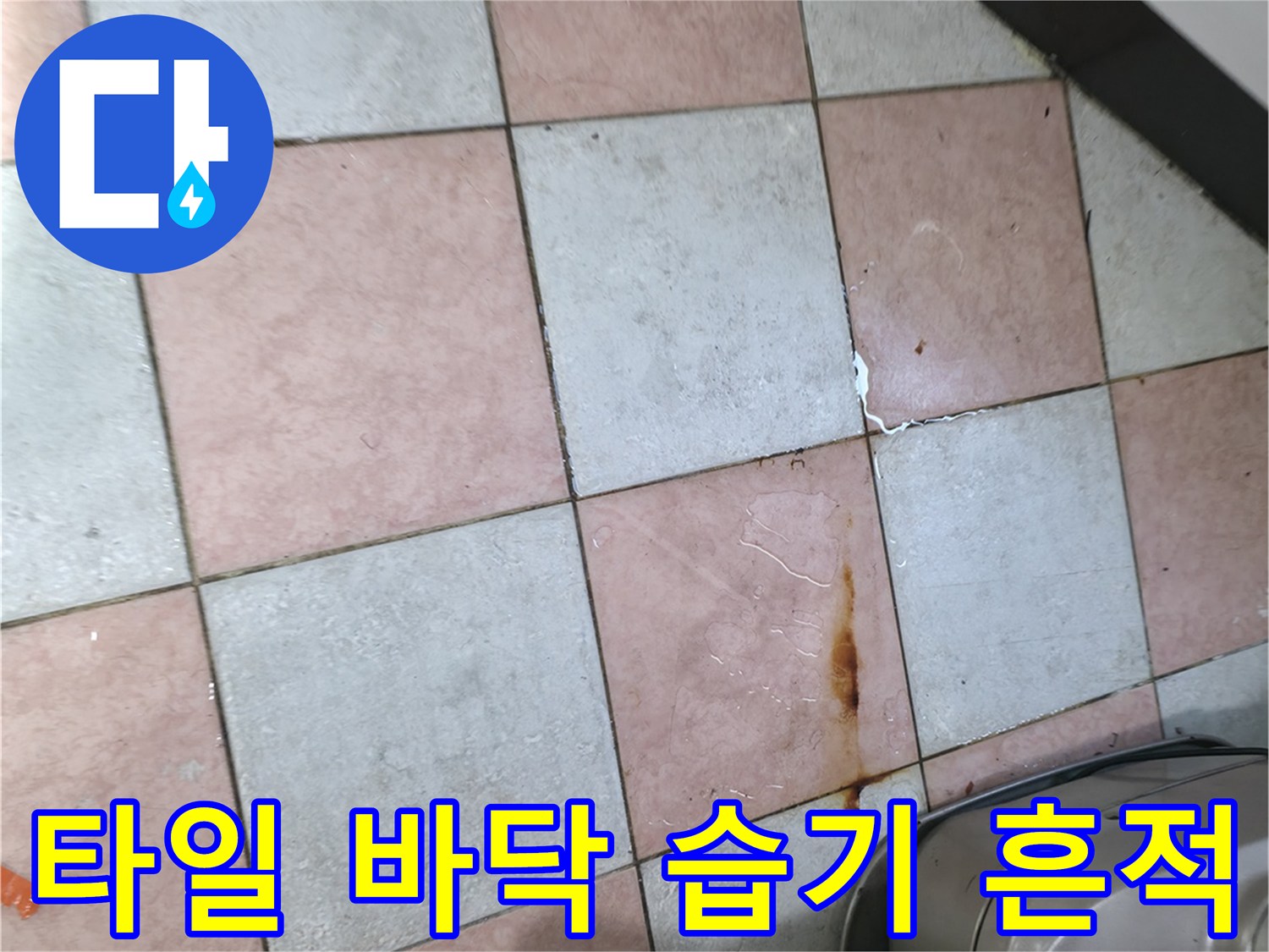 기흥구-보일러실-타일-습윤-상태