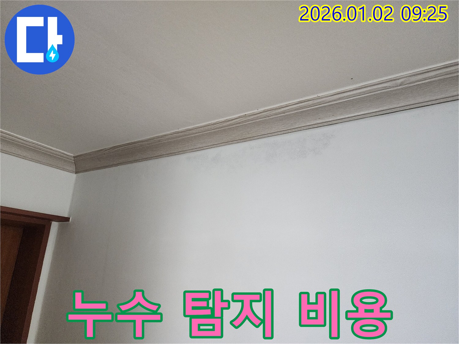 상계9동 천장 누수 - 합리적인 누수 탐지 비용