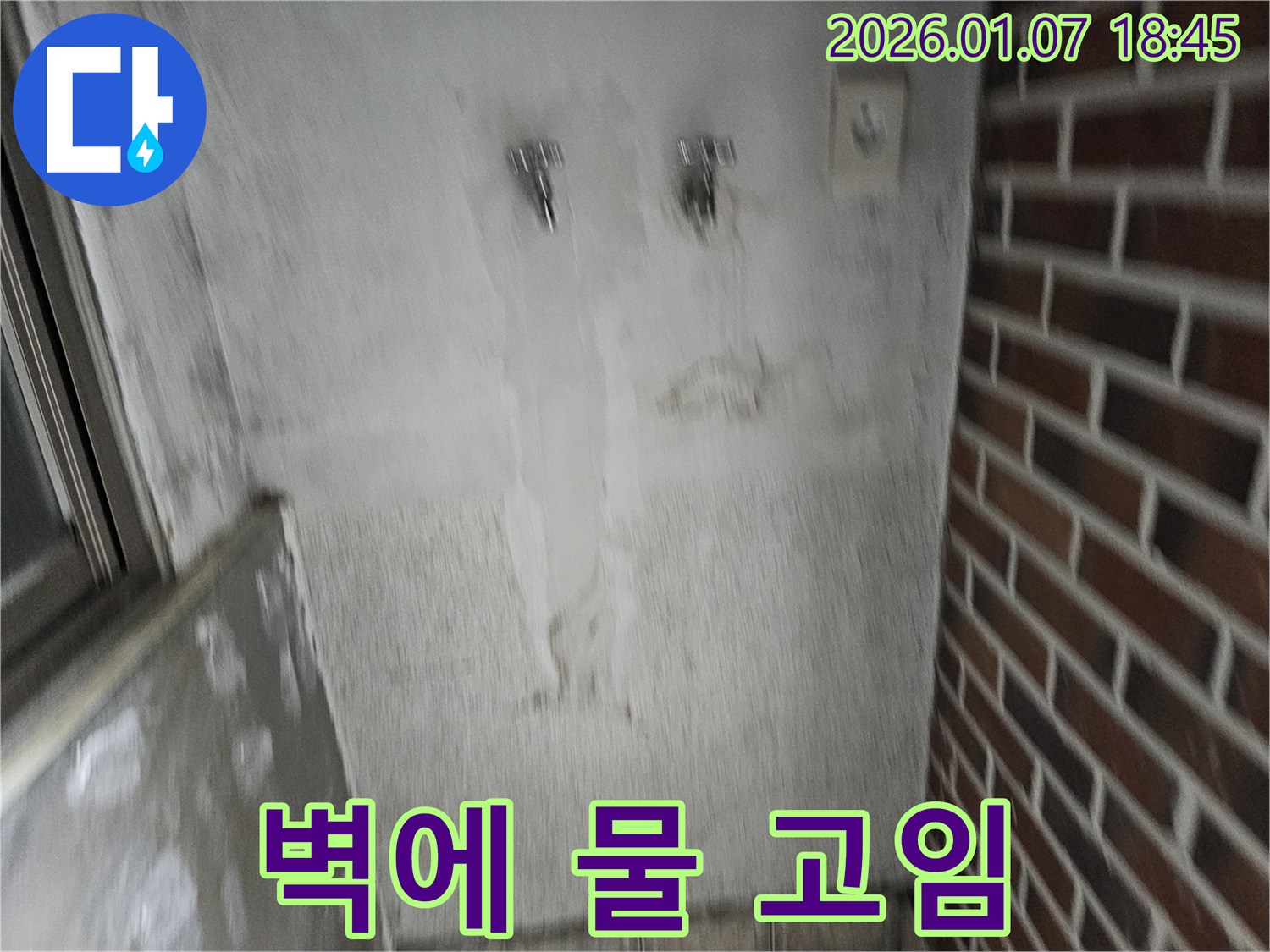 벽에 물 고임 - 긴급 진단 필수!