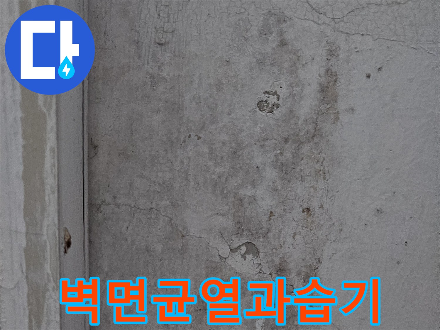 천장-하단부-벽체-균열-및-침수-흔적