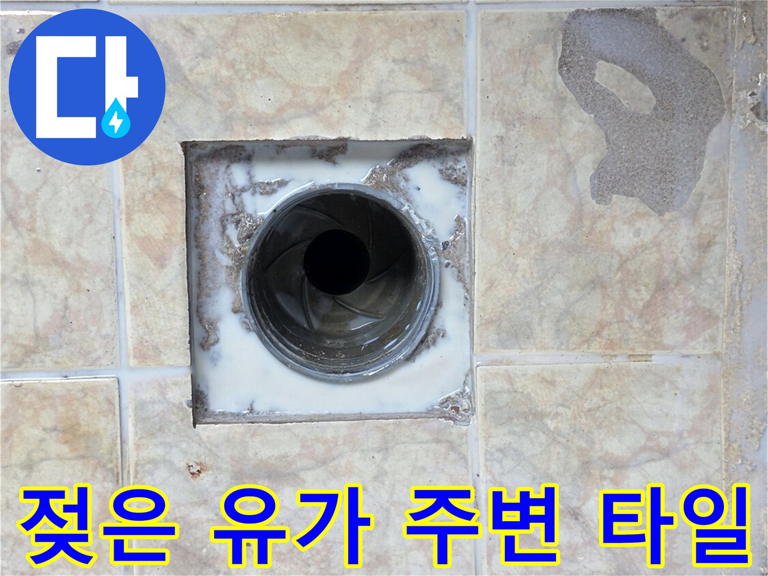 베란다-배\수구-틈새-습기-현황